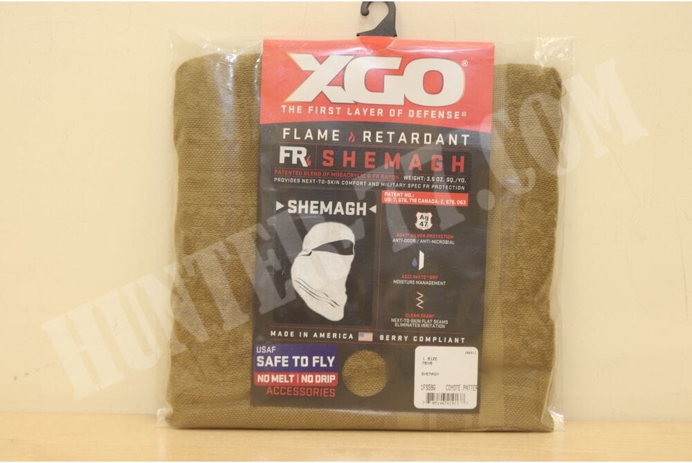 XGO Lightweight FR Fire Resistant Moisture-Wicking Shemagh Coyote Made In USA Berry Compliant