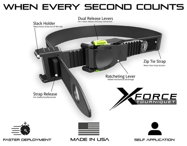 X-Force Rapid-Ratchet Tournique