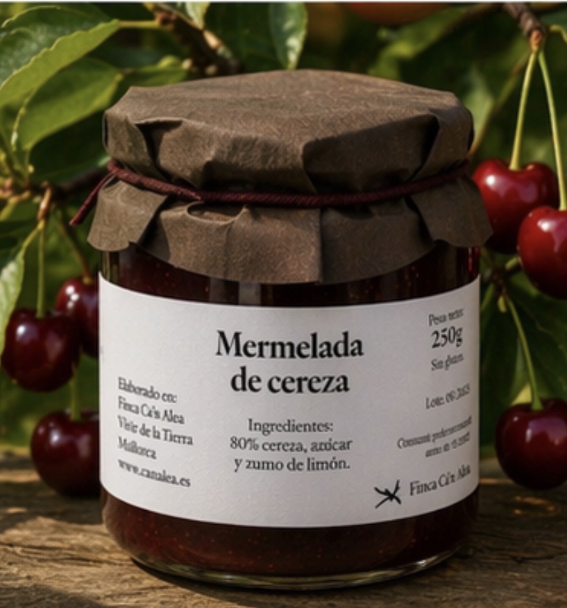 Mermelada de cereza 