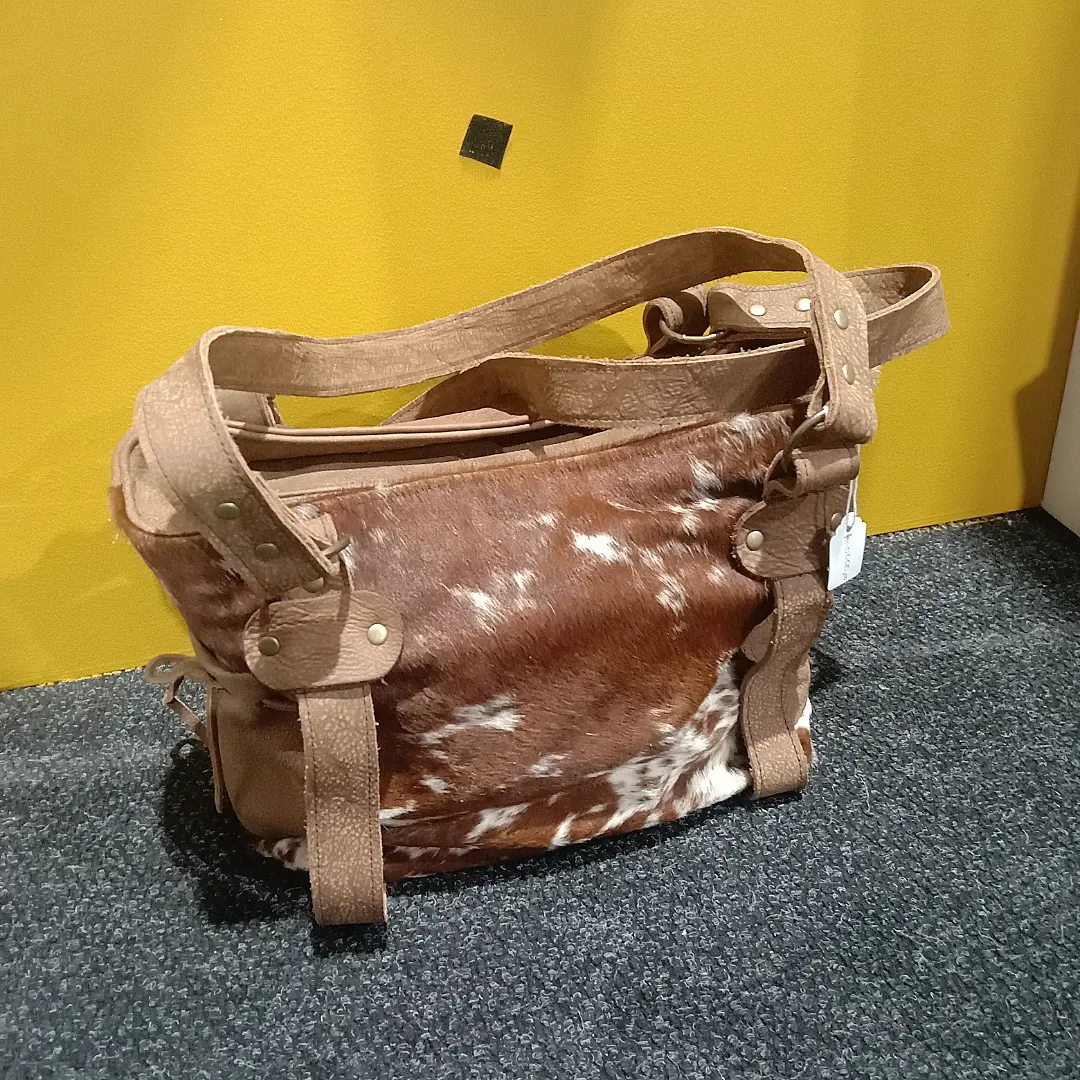 Cowhide Leather Shoulder Bag