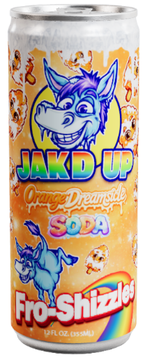 JAK'D UP Soda Orange Dreamsicle