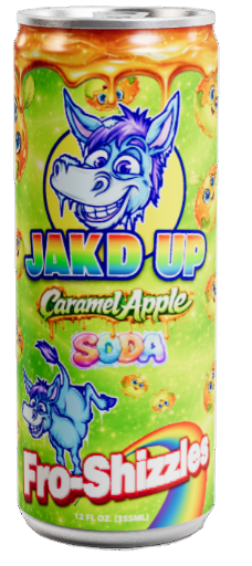 JAK'D UP Soda Caramel Apple