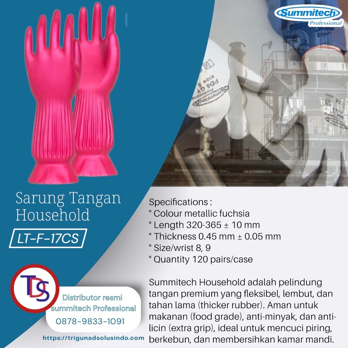 Sarung Tangan Household LT-F-17CS