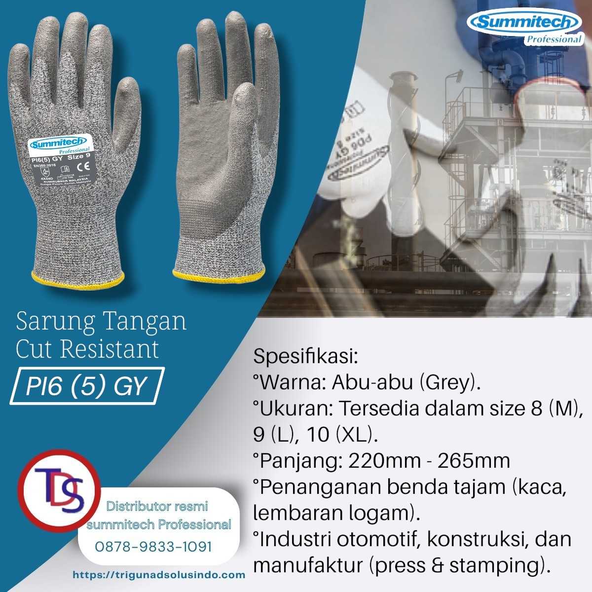 Sarung Tangan Cut Resistant