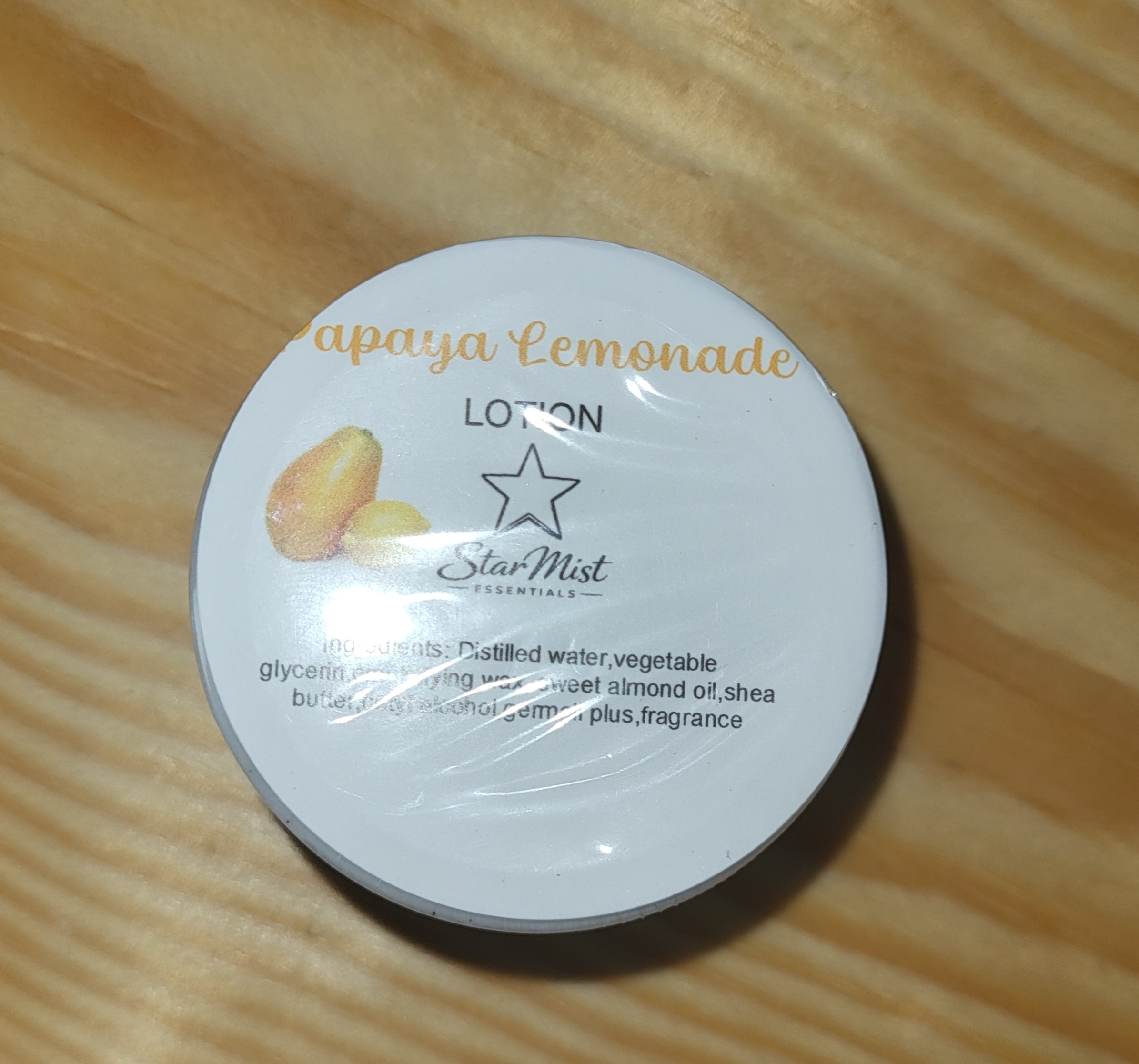 Papaya Lemonade Lotion