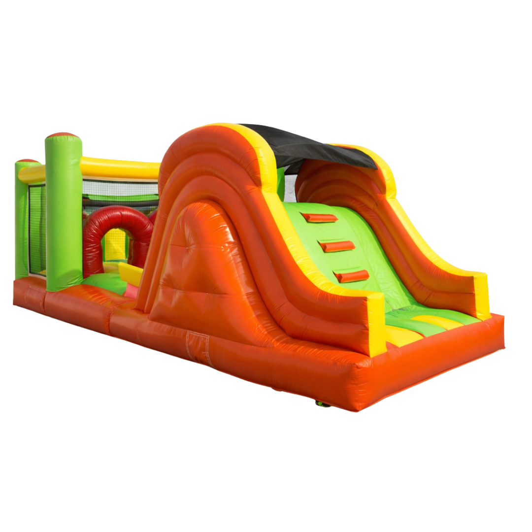 Nº 1 - Pista de Obstáculos Insuflável ​​Grande