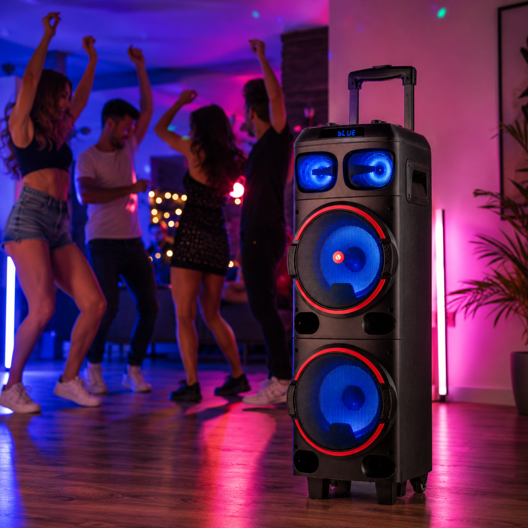 Coluna High Power NGS Bluetooth 300W