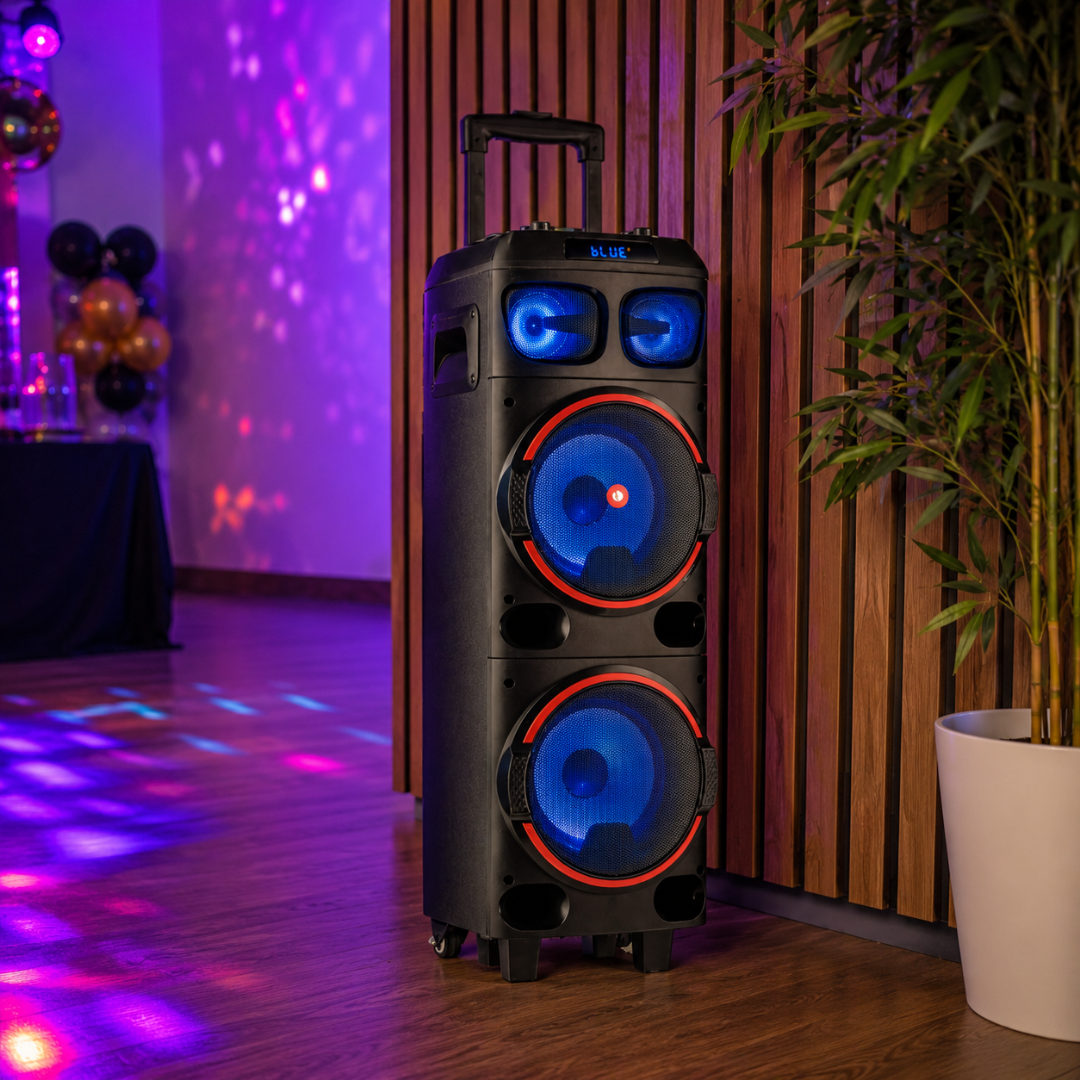 Coluna High Power NGS Bluetooth 300W