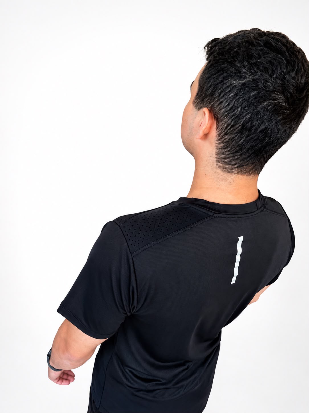 Playera DYM-FRESH running negra