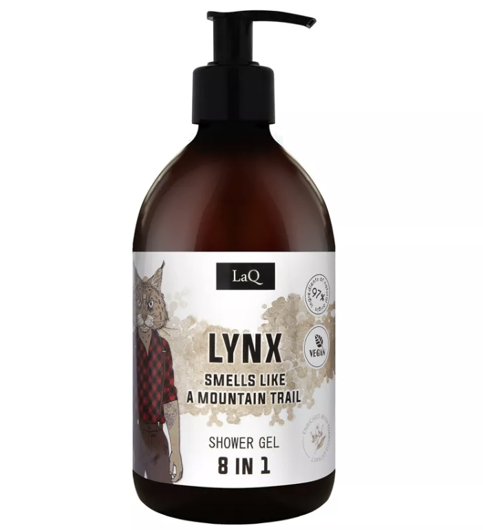 Lynx dušo gelis 8 in 1