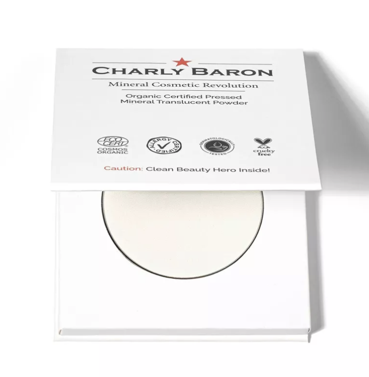 Mineralinė presuota permatoma pudra
