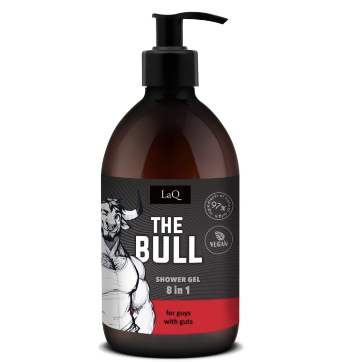 LaQ The Bull dušo gelis