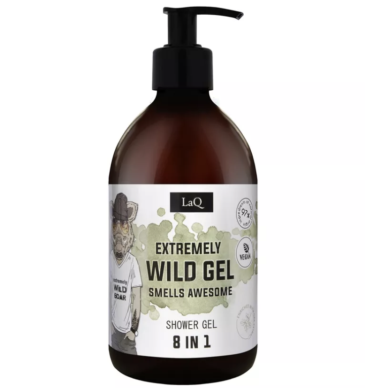 LaQ Extremely Wild Gel dušo gelis