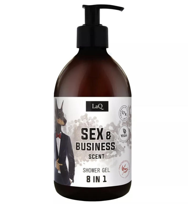LaQ Sex & Business kvapo dušo gelis