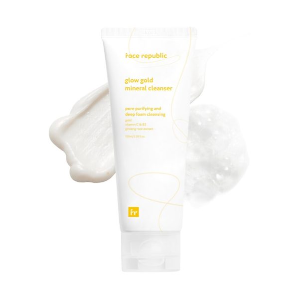 Glow Gold Mineral Veido Prausiklis