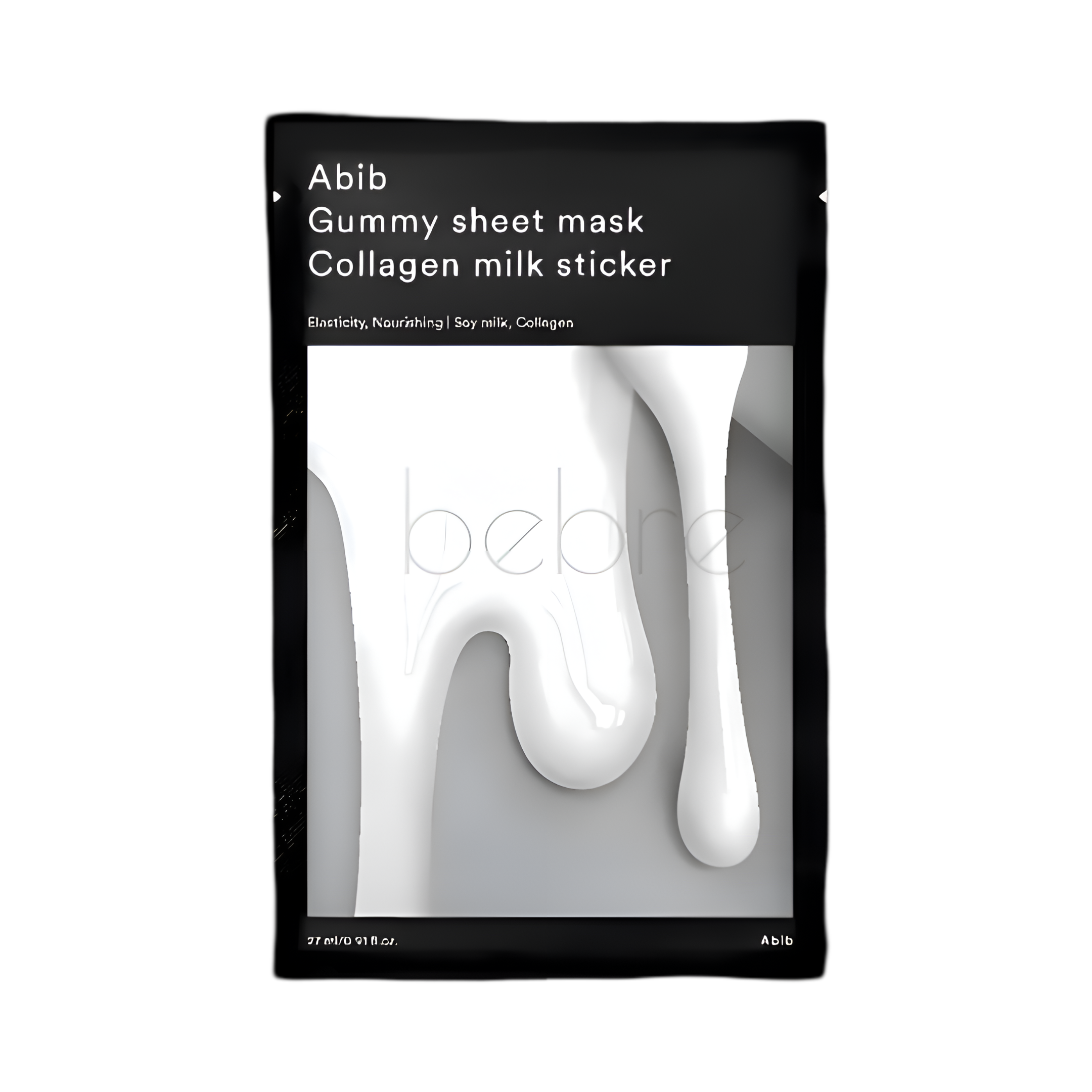 ABIB Gummy Sheet Mask Collagen Milk Sticker, 27 ml (1 vnt.)