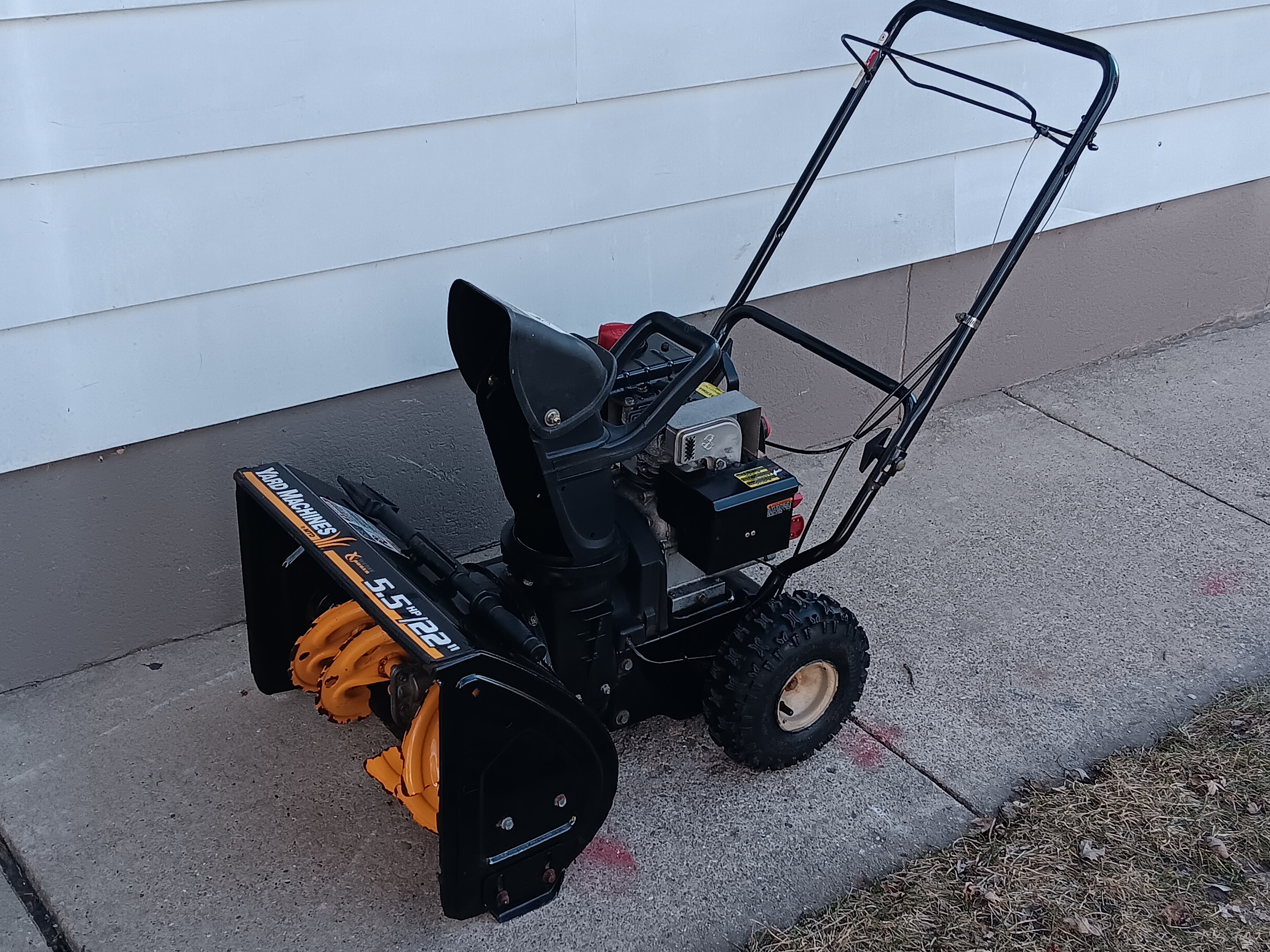 Yard Machine Snowblower