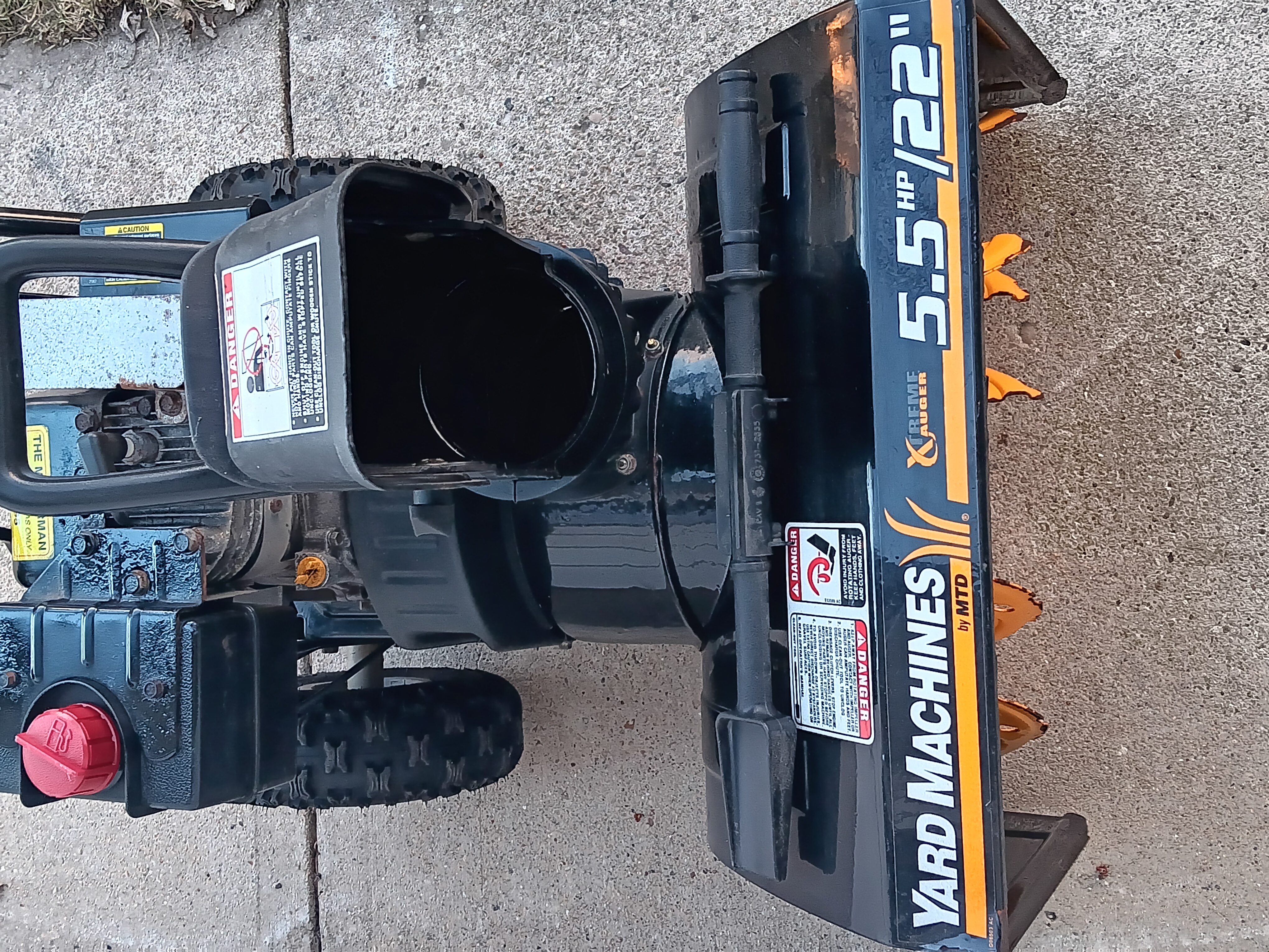Yard Machine Snowblower