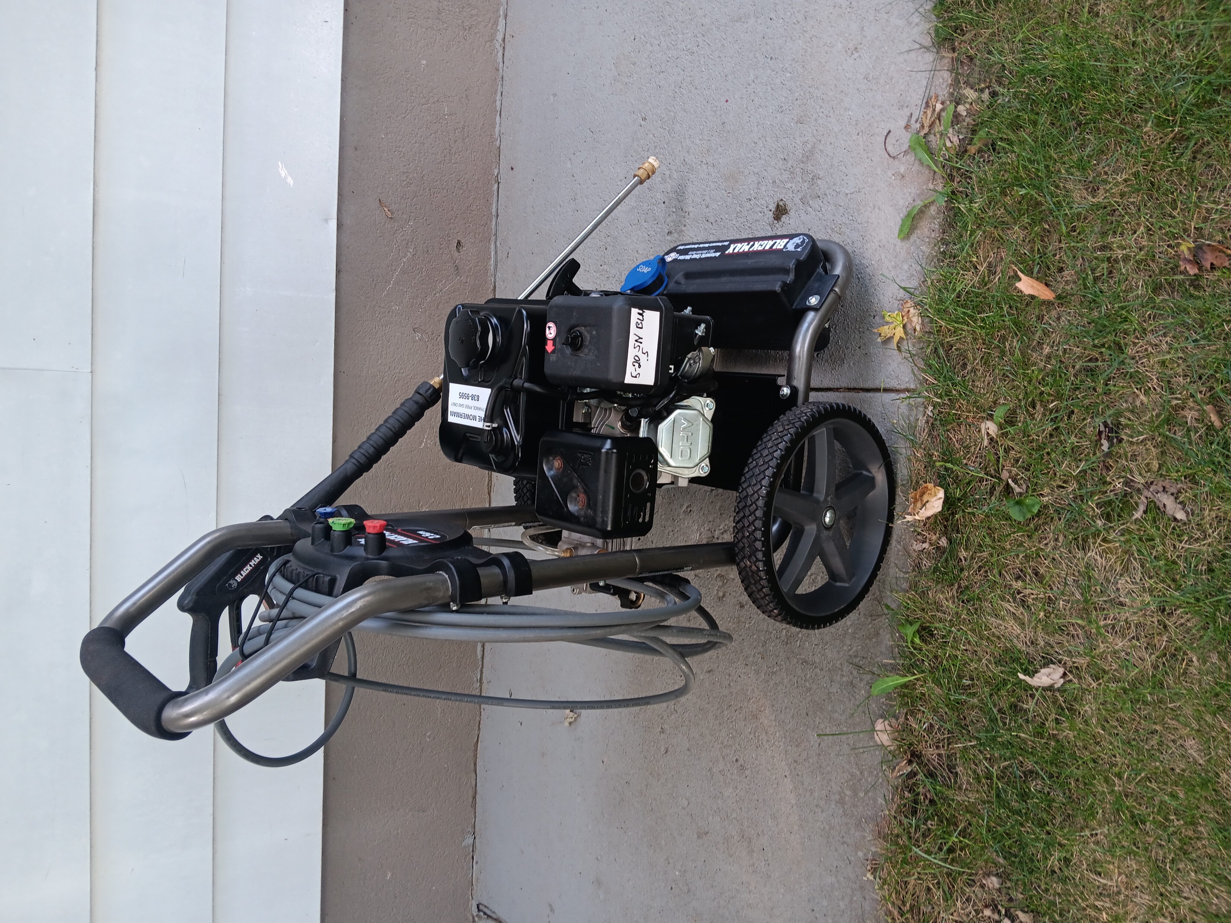 Black Max Power Washer