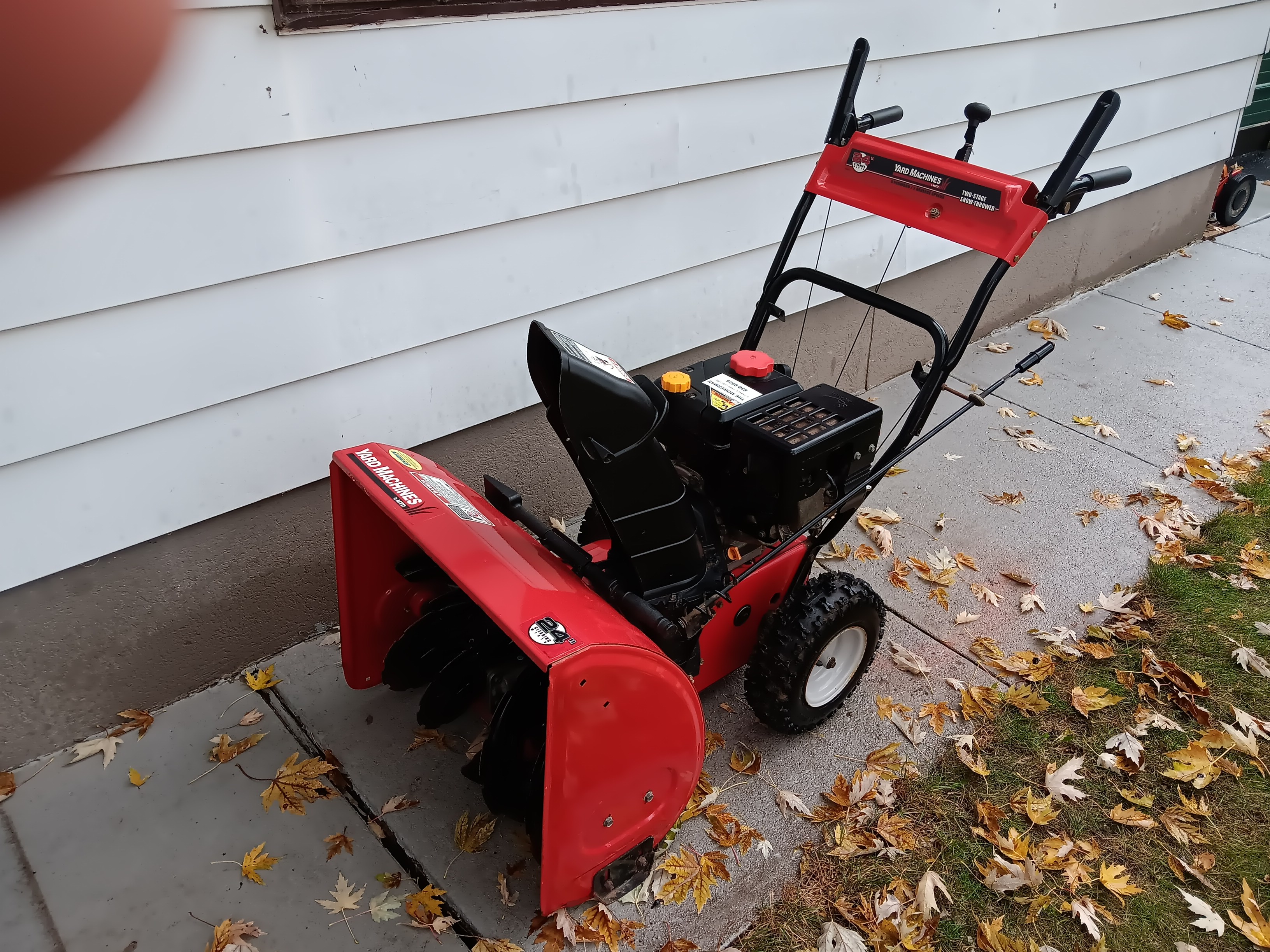 Yard Machine Snowblower