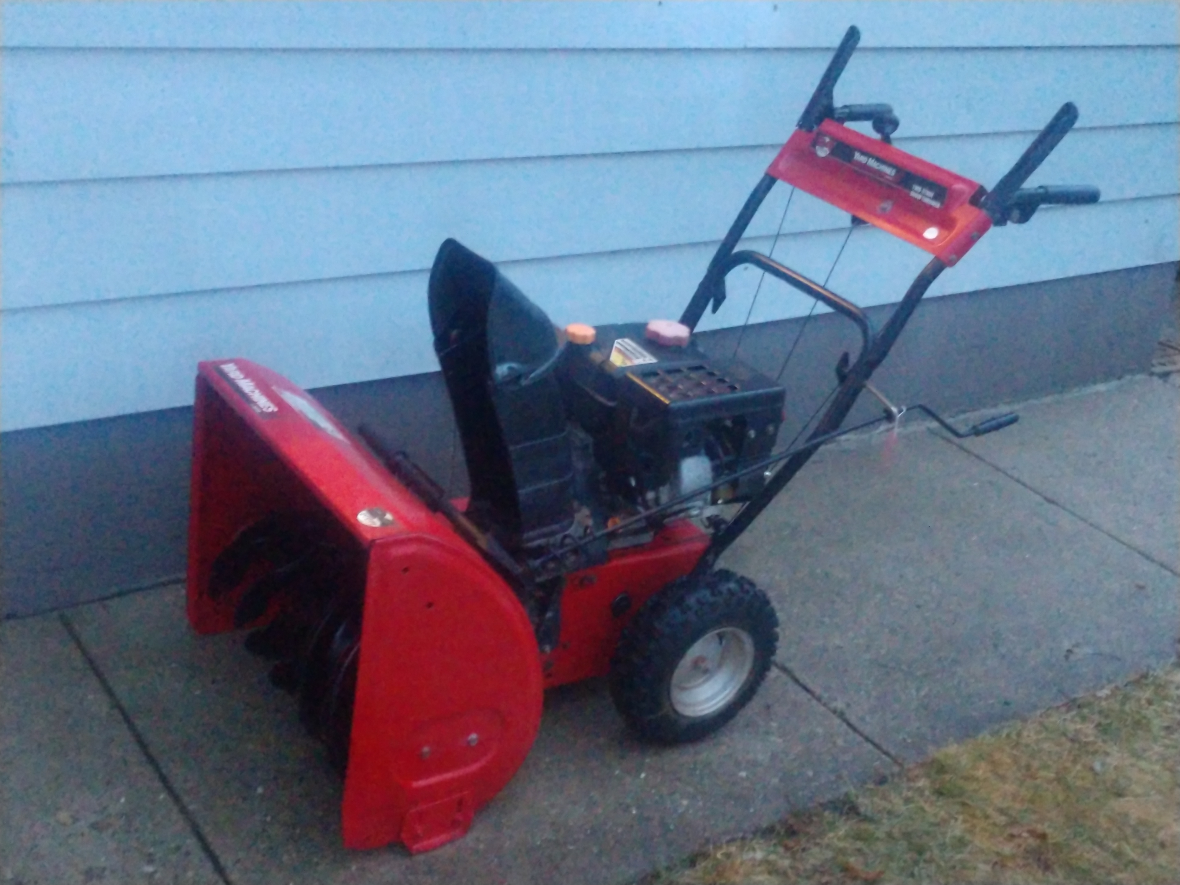 Yard Machine Snowblower