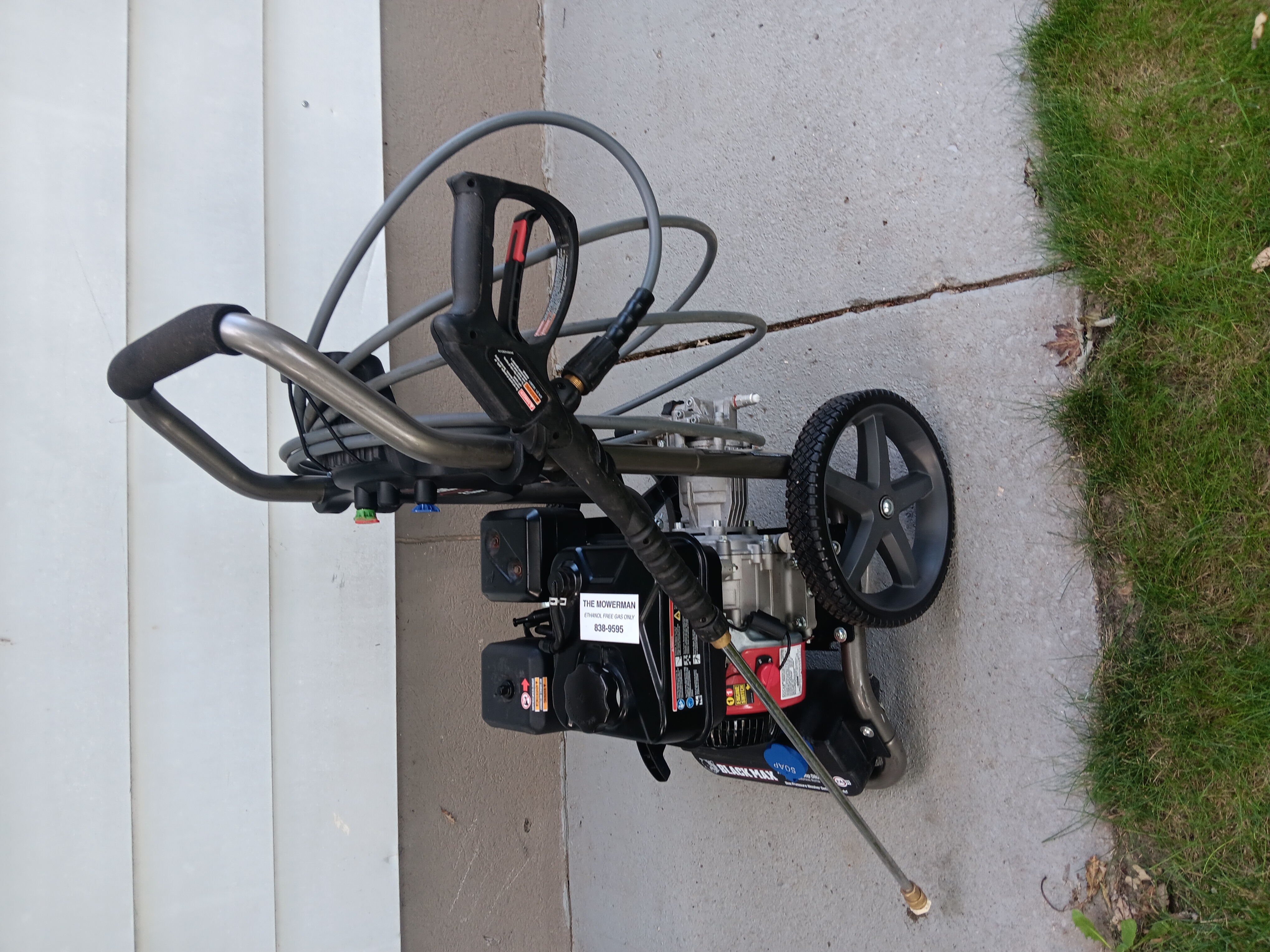 Black Max Power Washer