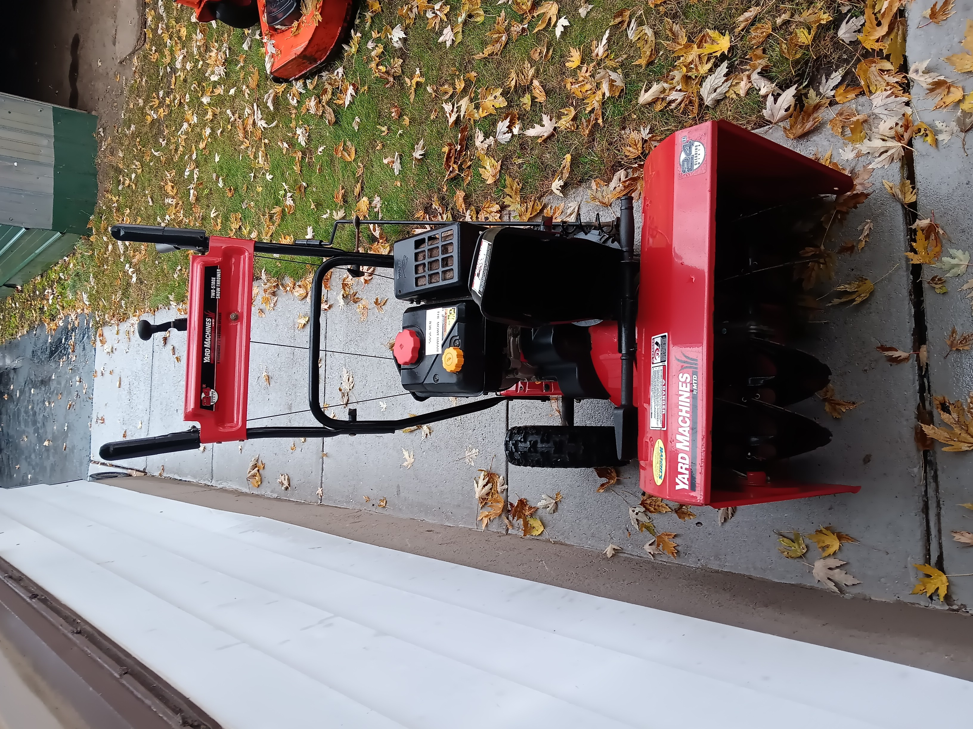 Yard Machine Snowblower