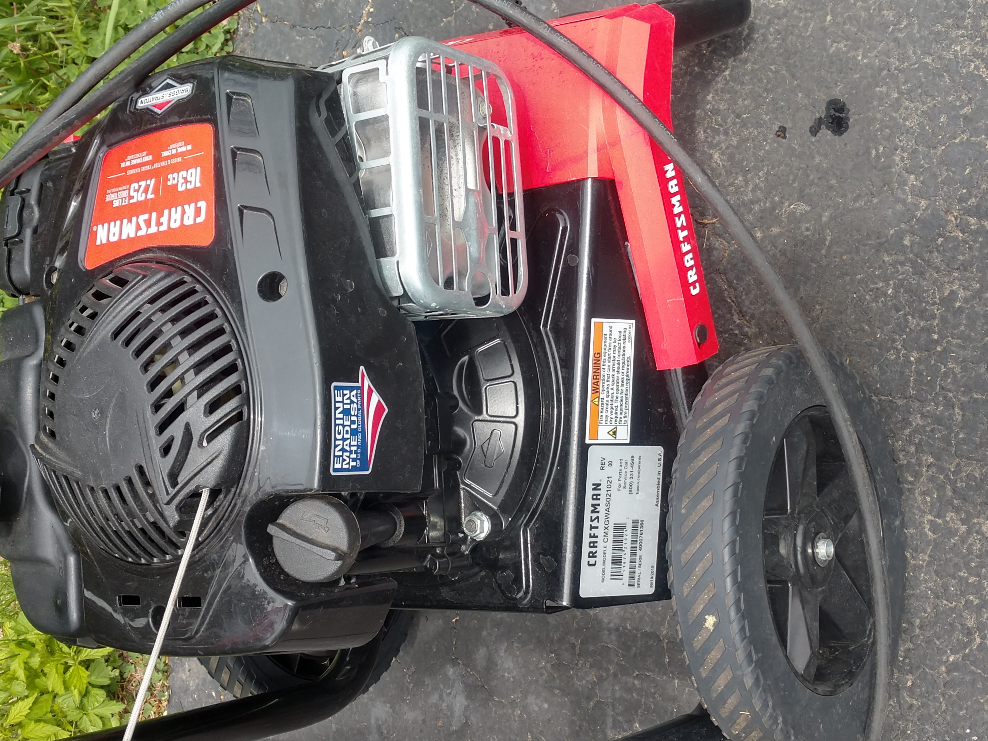 Craftsman Power Washer