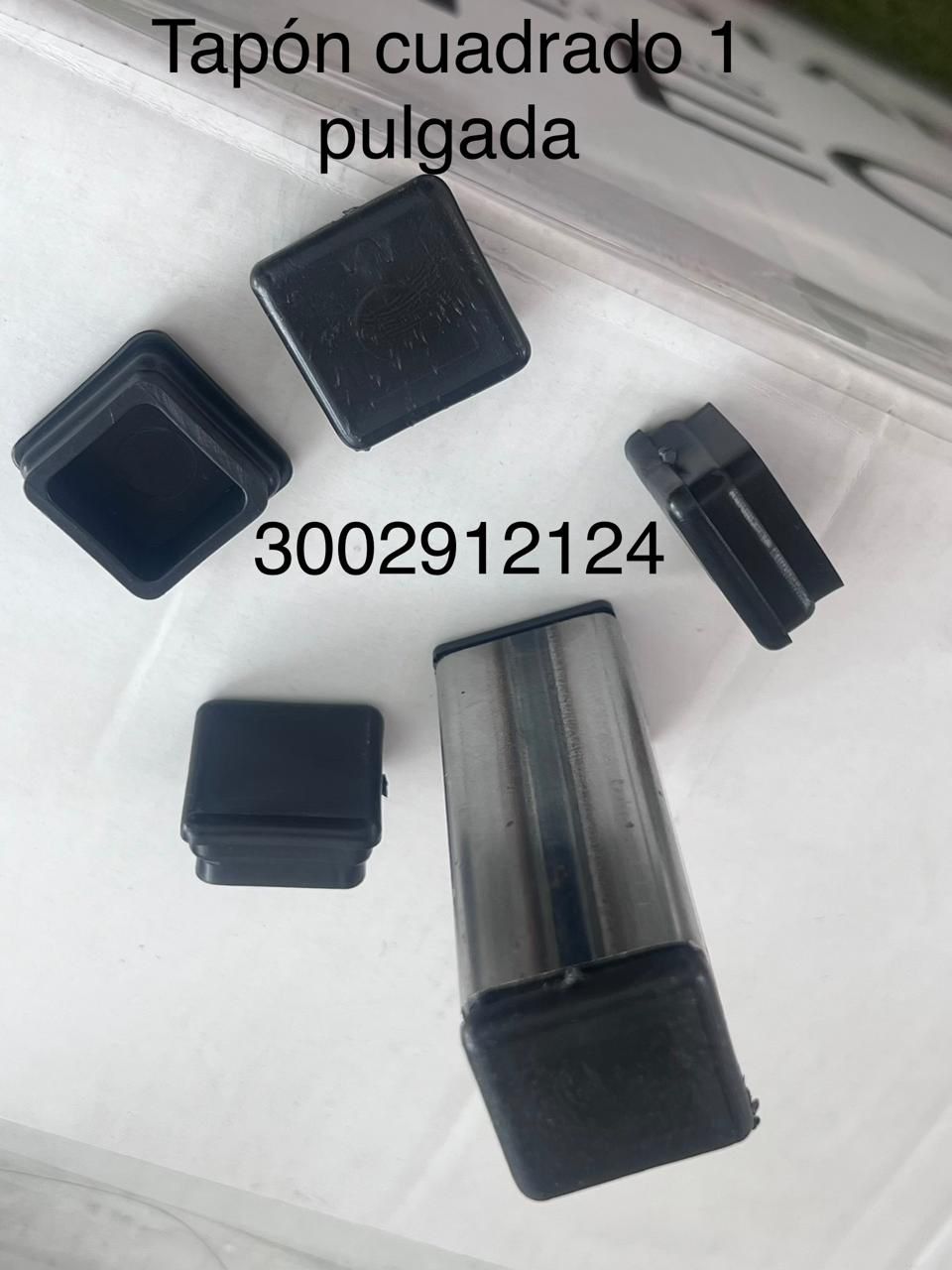Tapón cuadrado para Tubo de 1 pulgada 