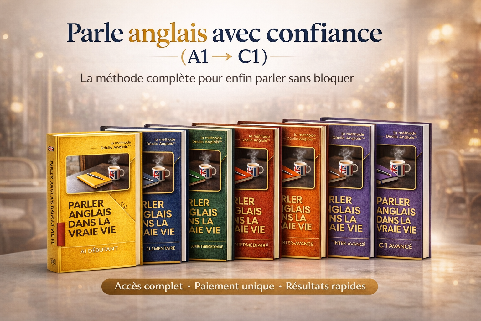 Programme complet anglais (A1 → C1)