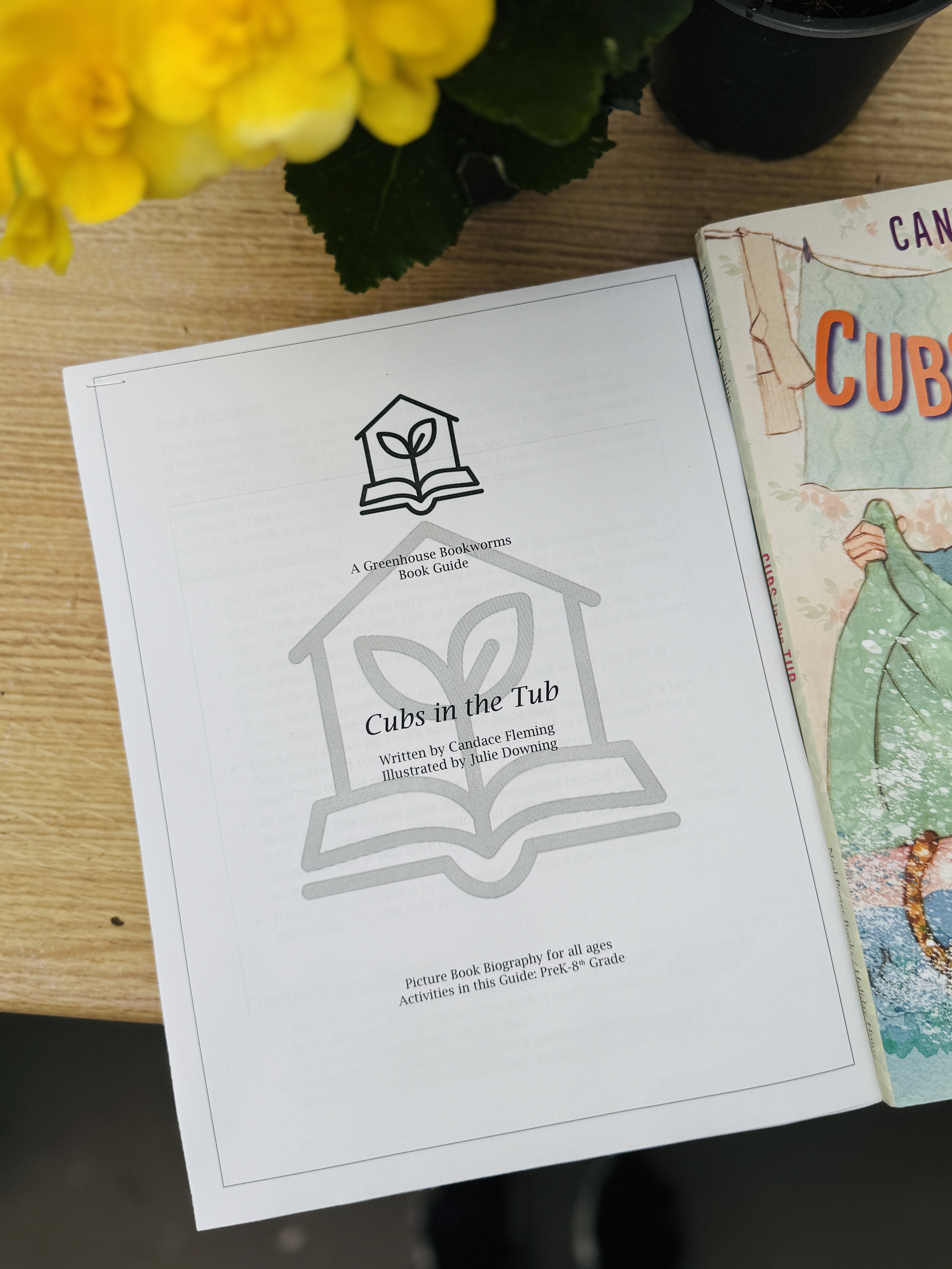 Book Guide: Cubs in the Tub