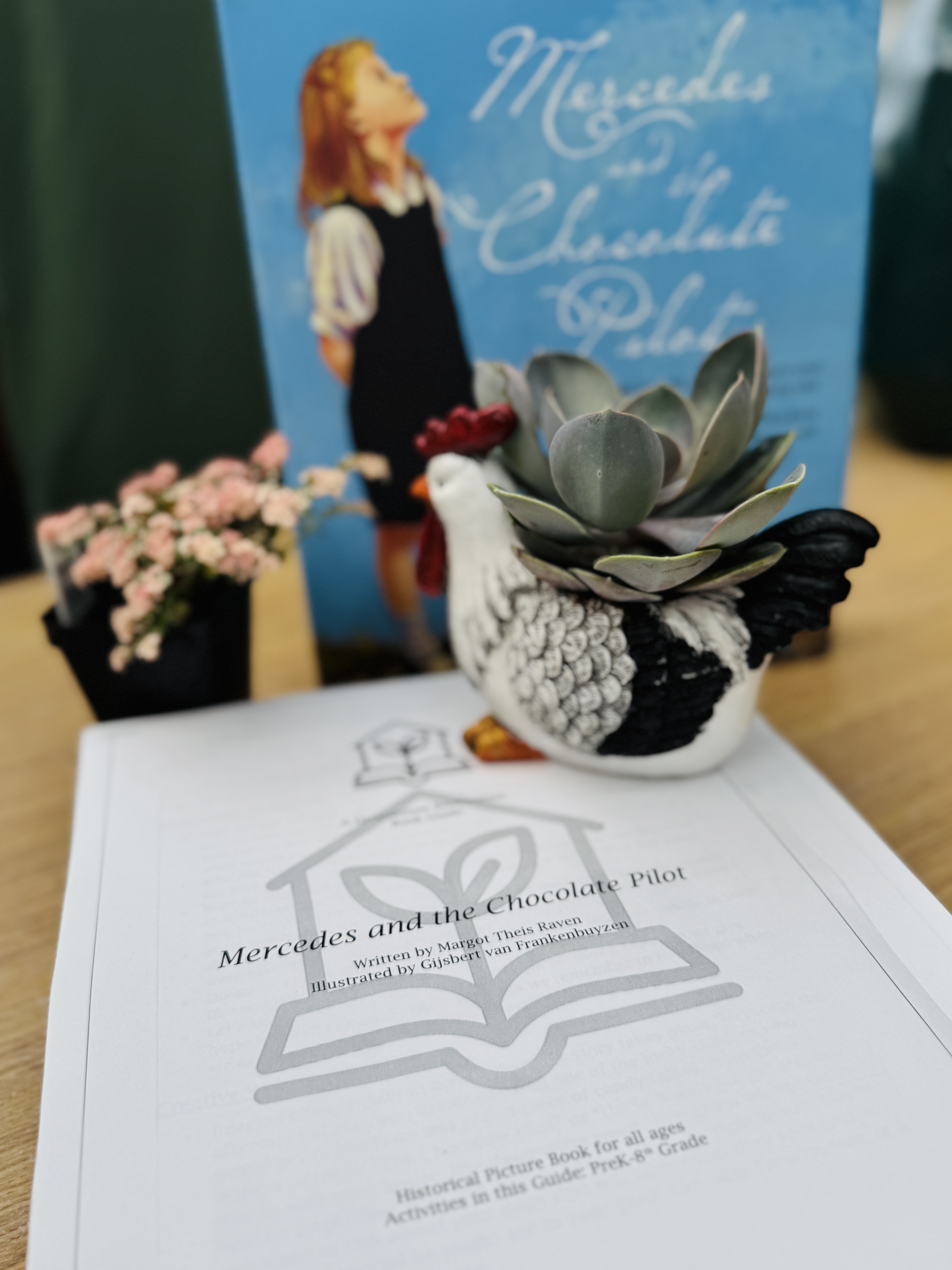 Book Guide: Mercedes and the Chocolate Pilot