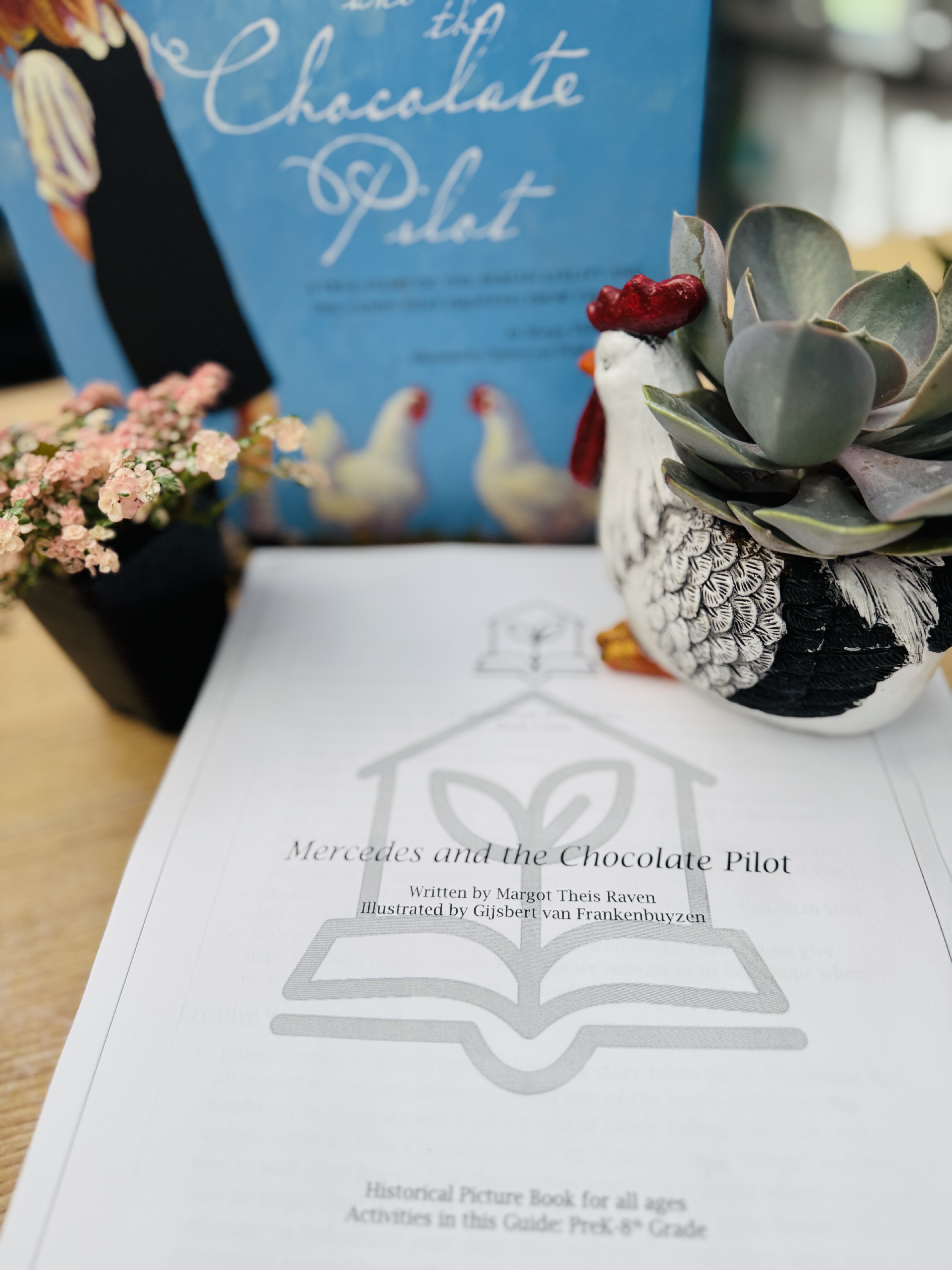 Book Guide: Mercedes and the Chocolate Pilot