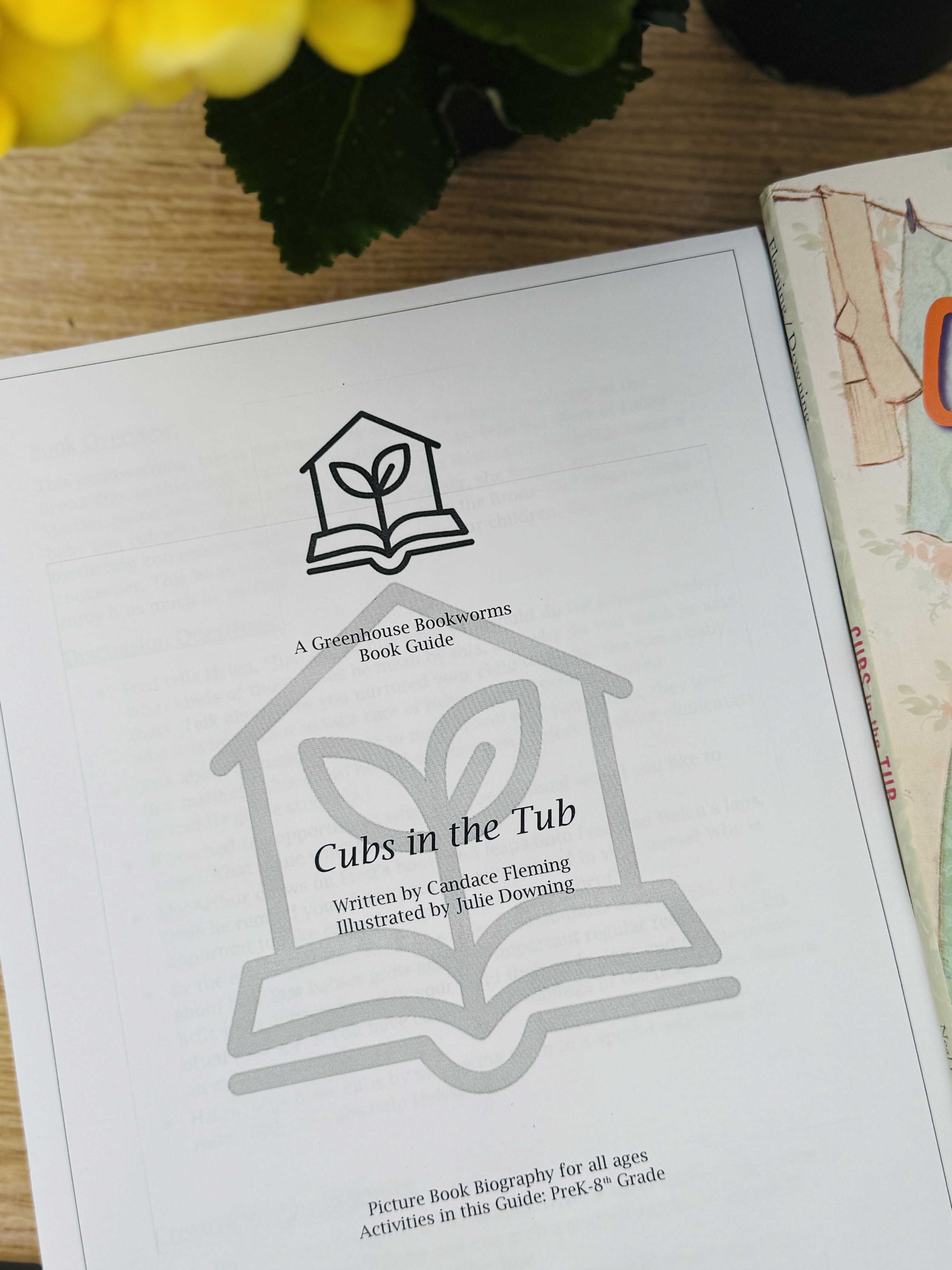 Book Guide: Cubs in the Tub