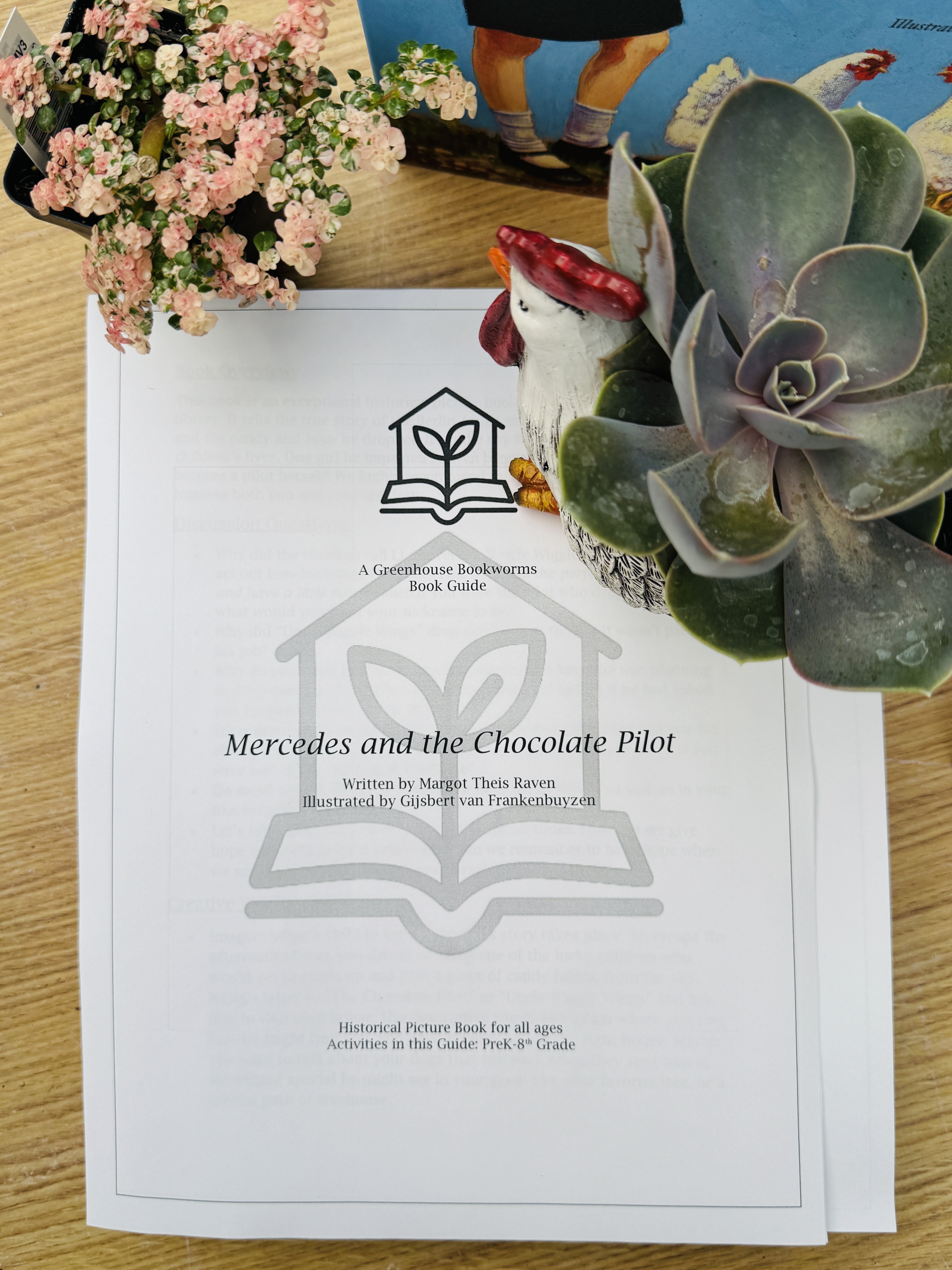 Book Guide: Mercedes and the Chocolate Pilot