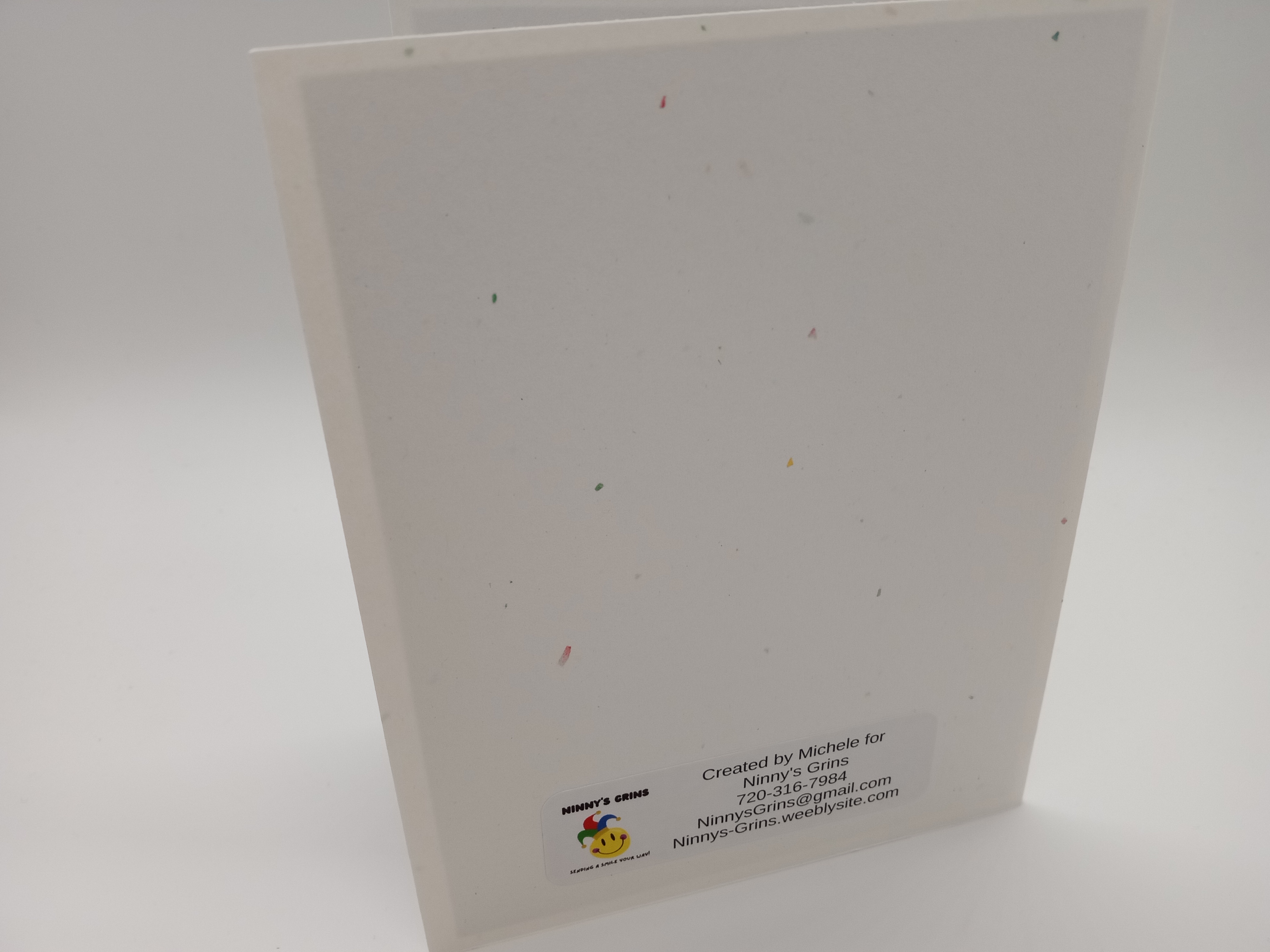 Striped Anniversary Greeting Card
