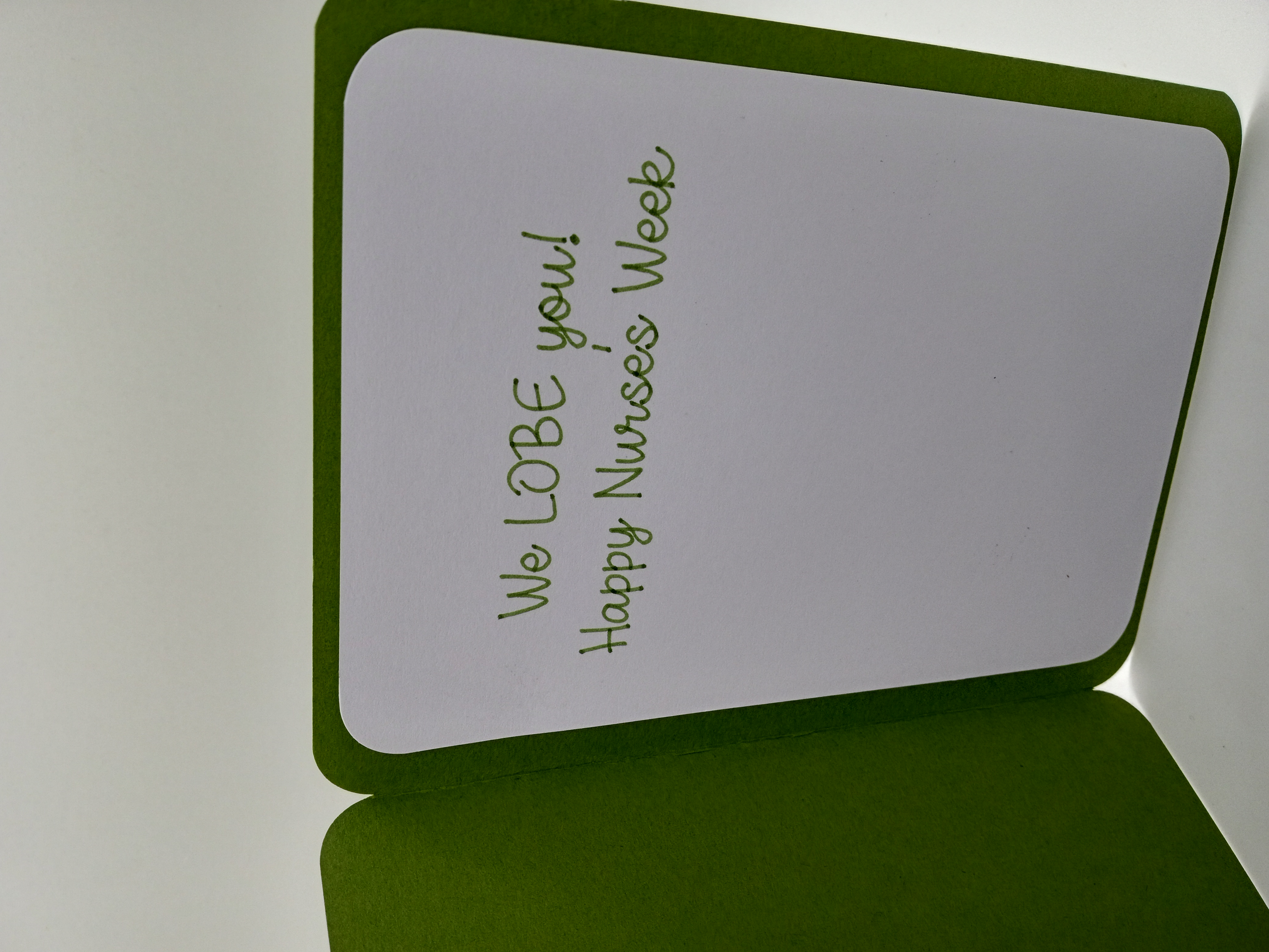 Brain Nurse's Appreciation Greeting Card