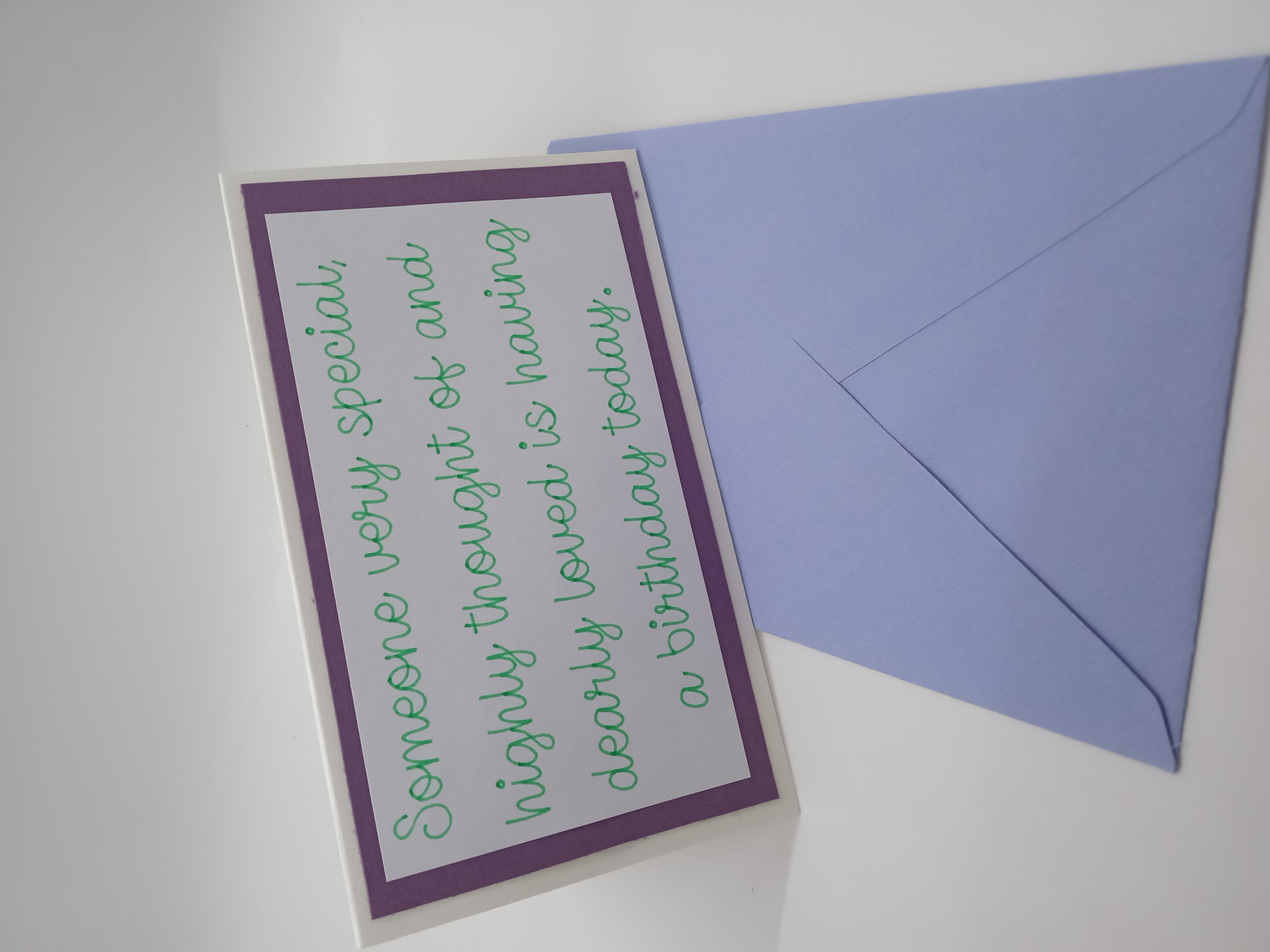 Special Surprise Birthday Greeting Card