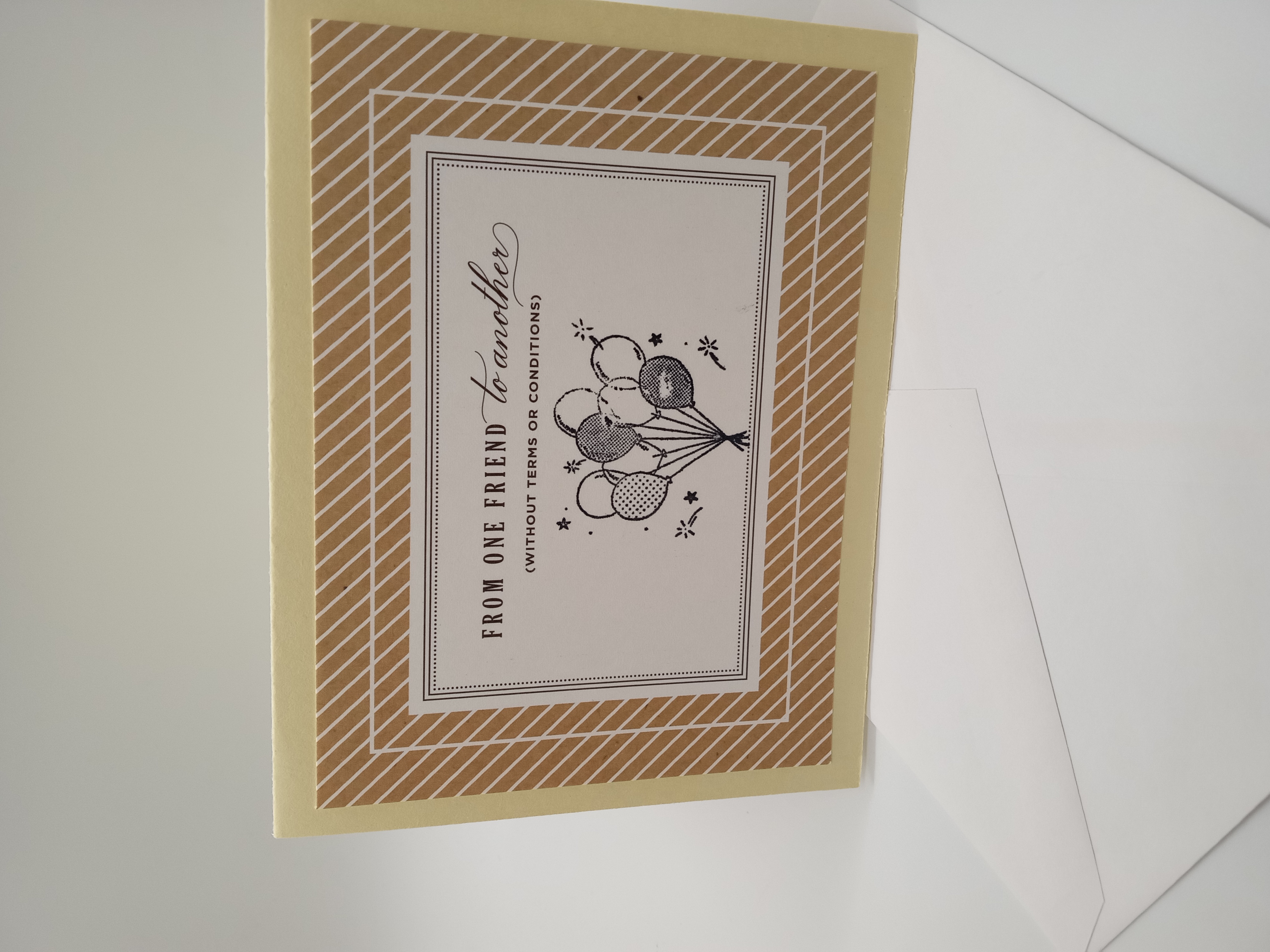 Friendship Birthday Greeting Card