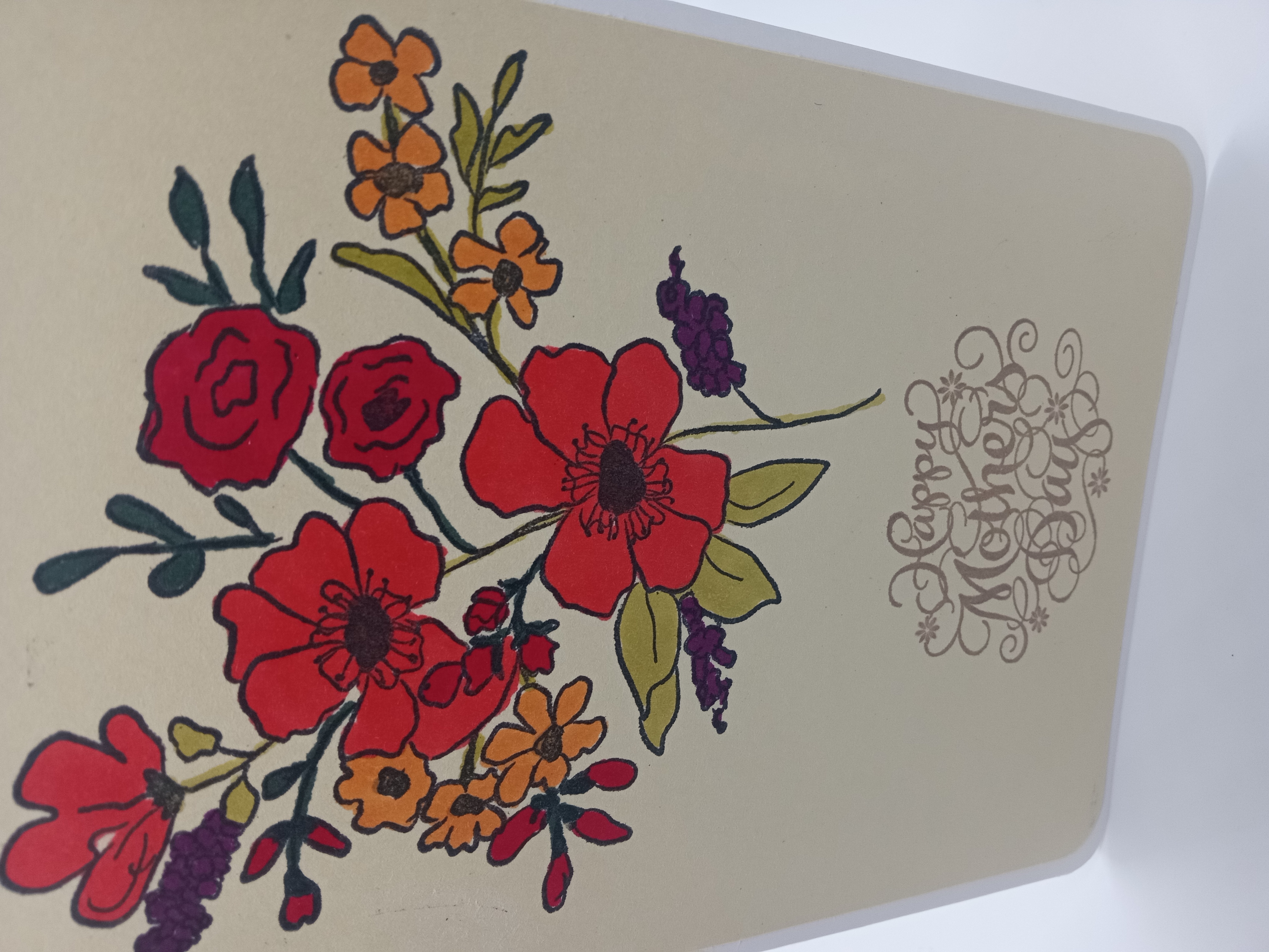 Floral Mother's Day Greeting Card