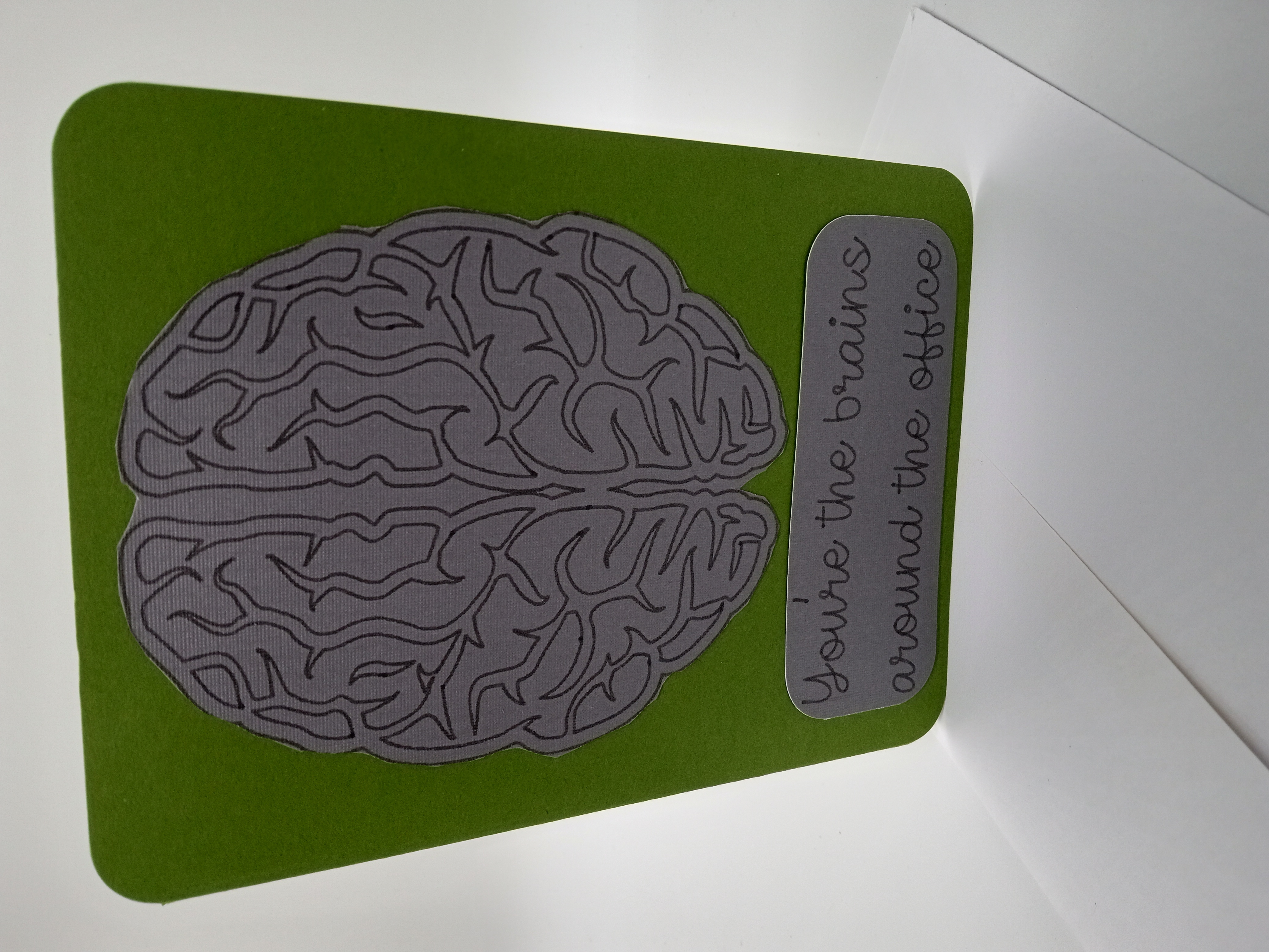 Brain Nurse's Appreciation Greeting Card
