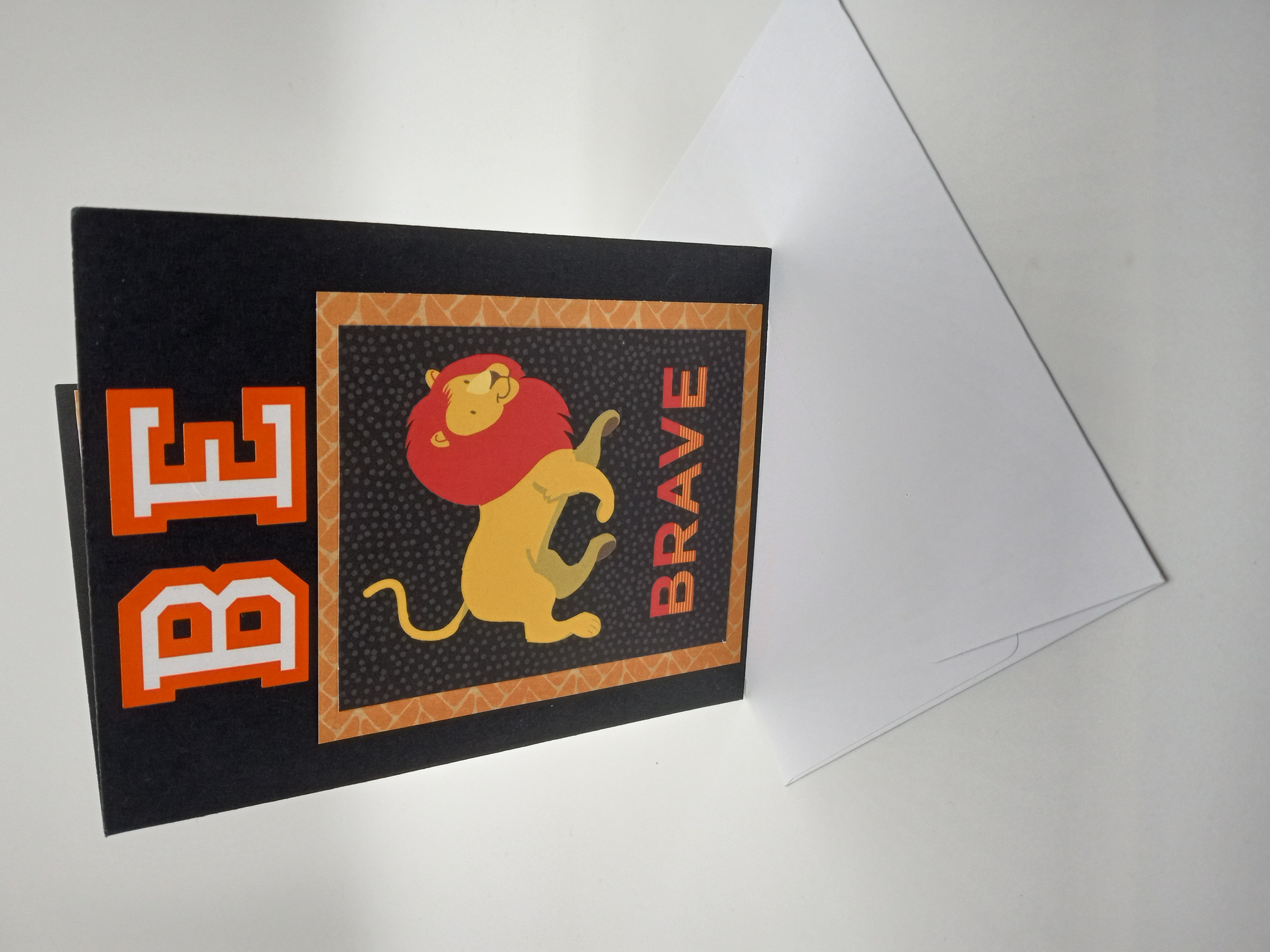 Be Brave Greeting Card