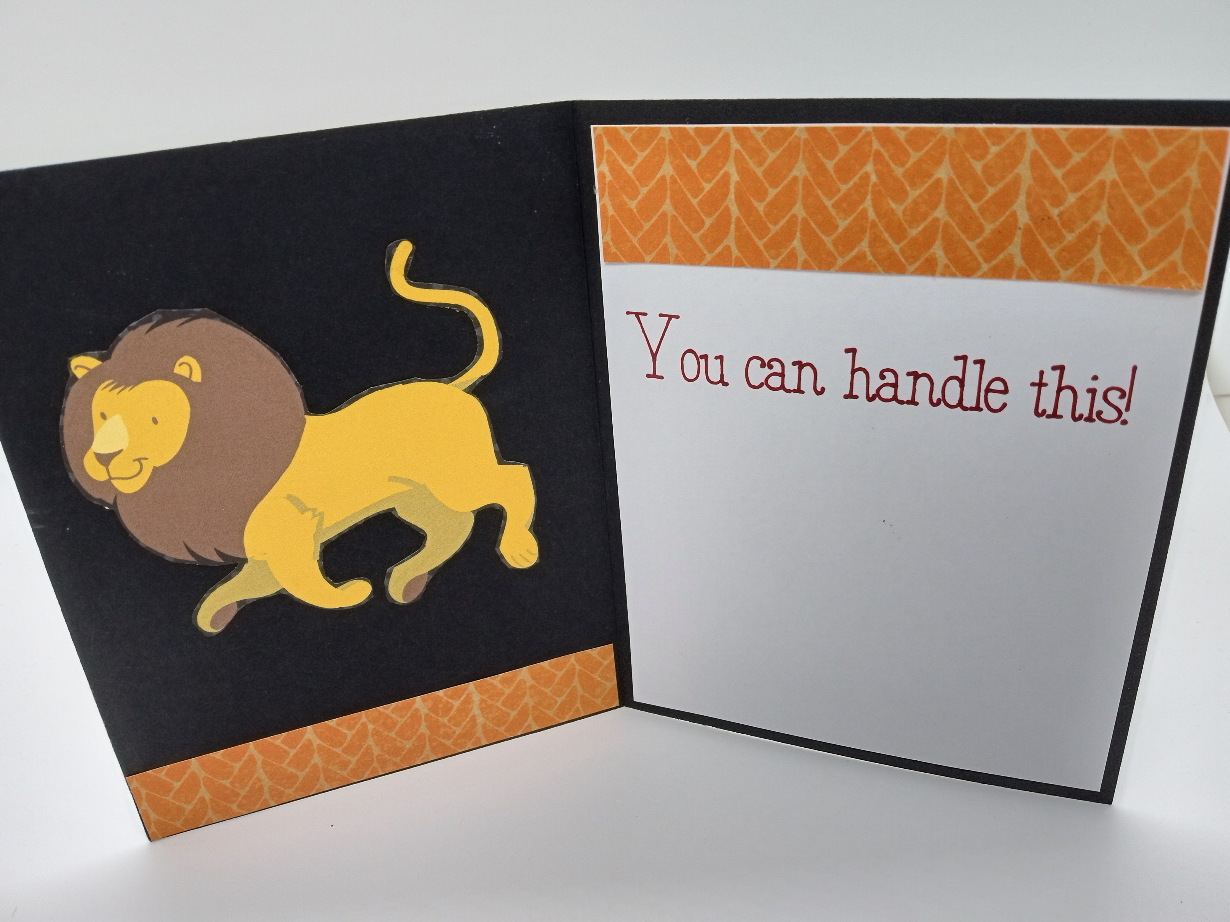 Be Brave Greeting Card