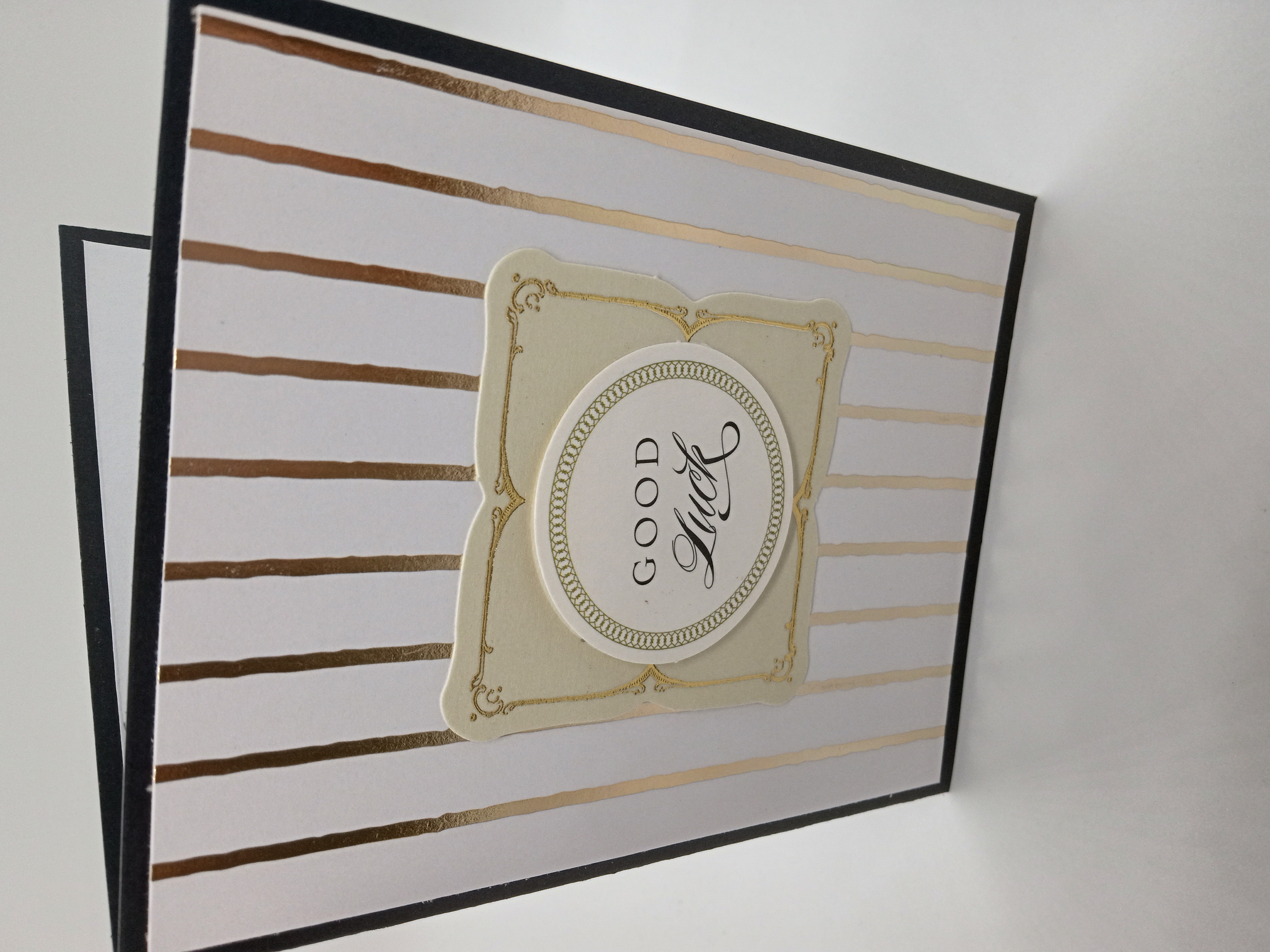 Elegant Good Luck Card