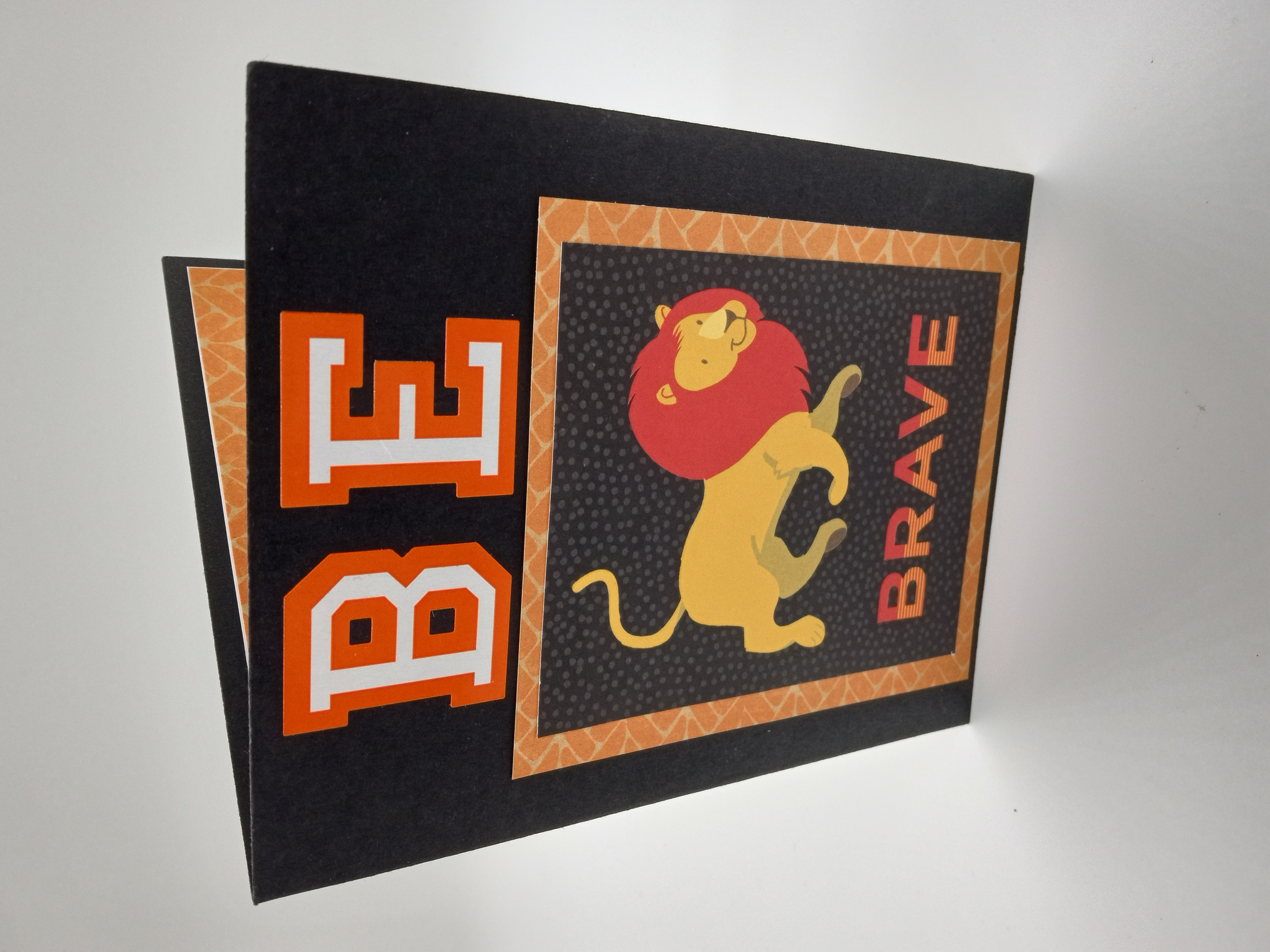 Be Brave Greeting Card
