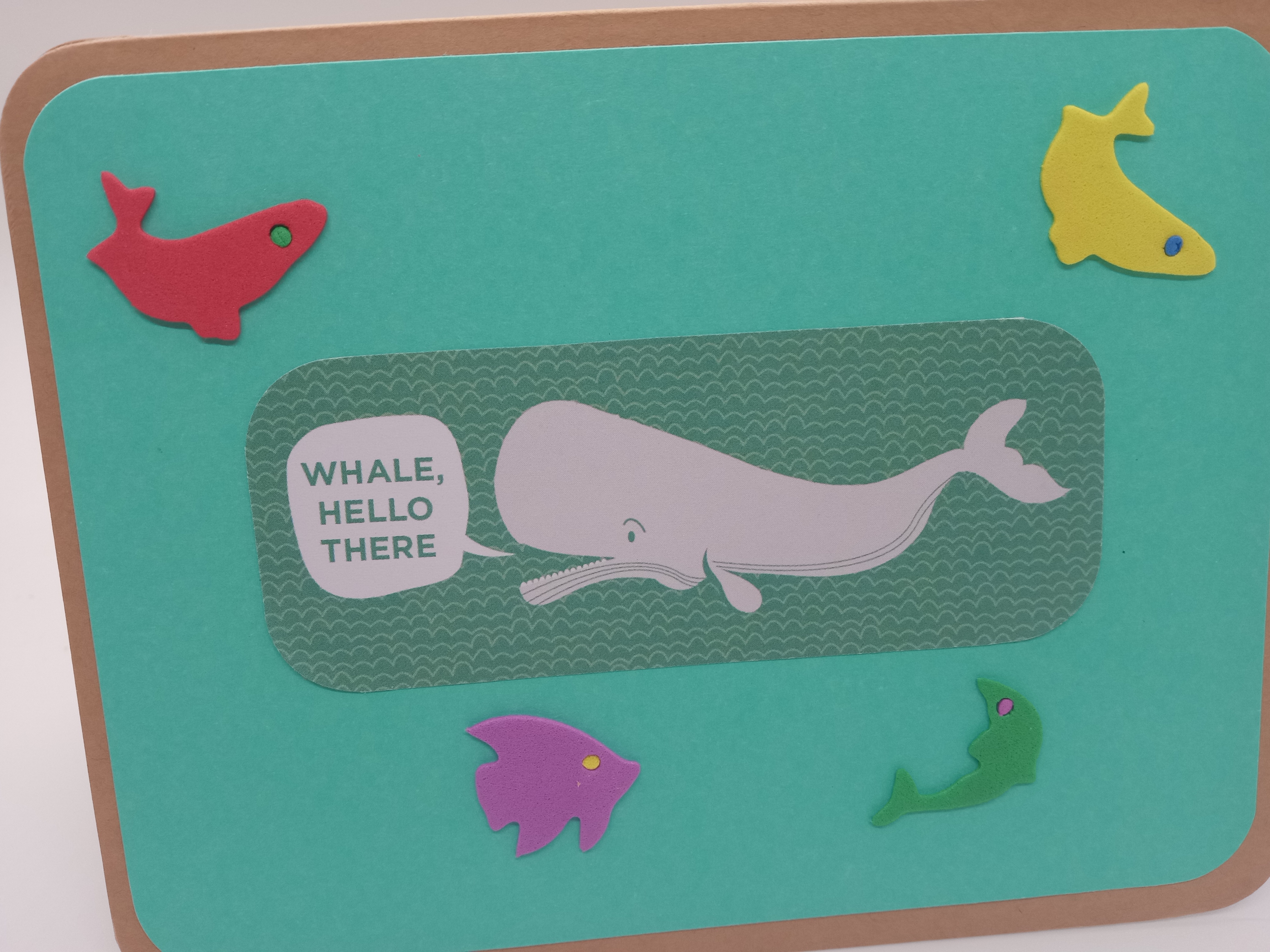 Whale Greeting Card