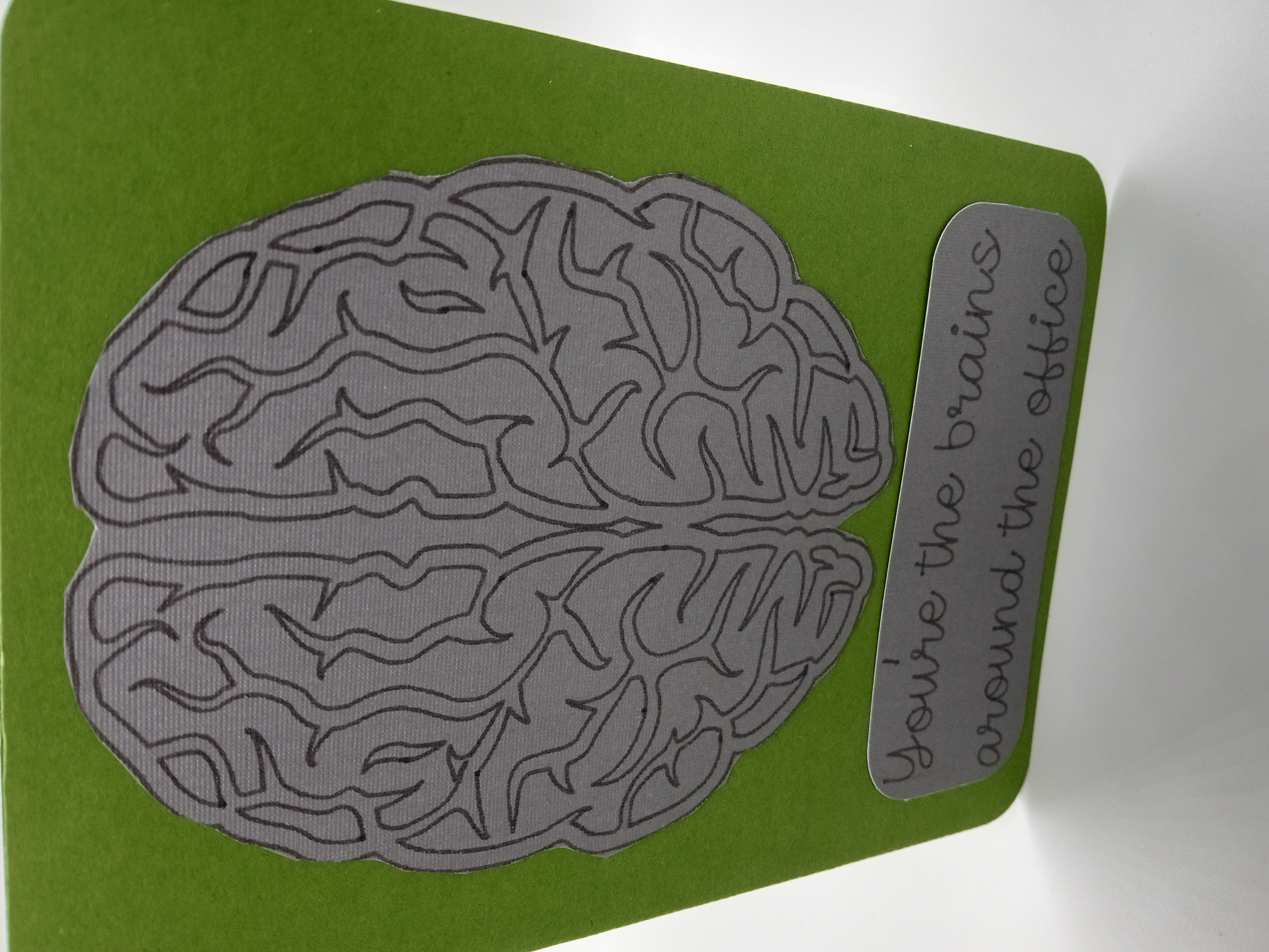 Brain Nurse's Appreciation Greeting Card