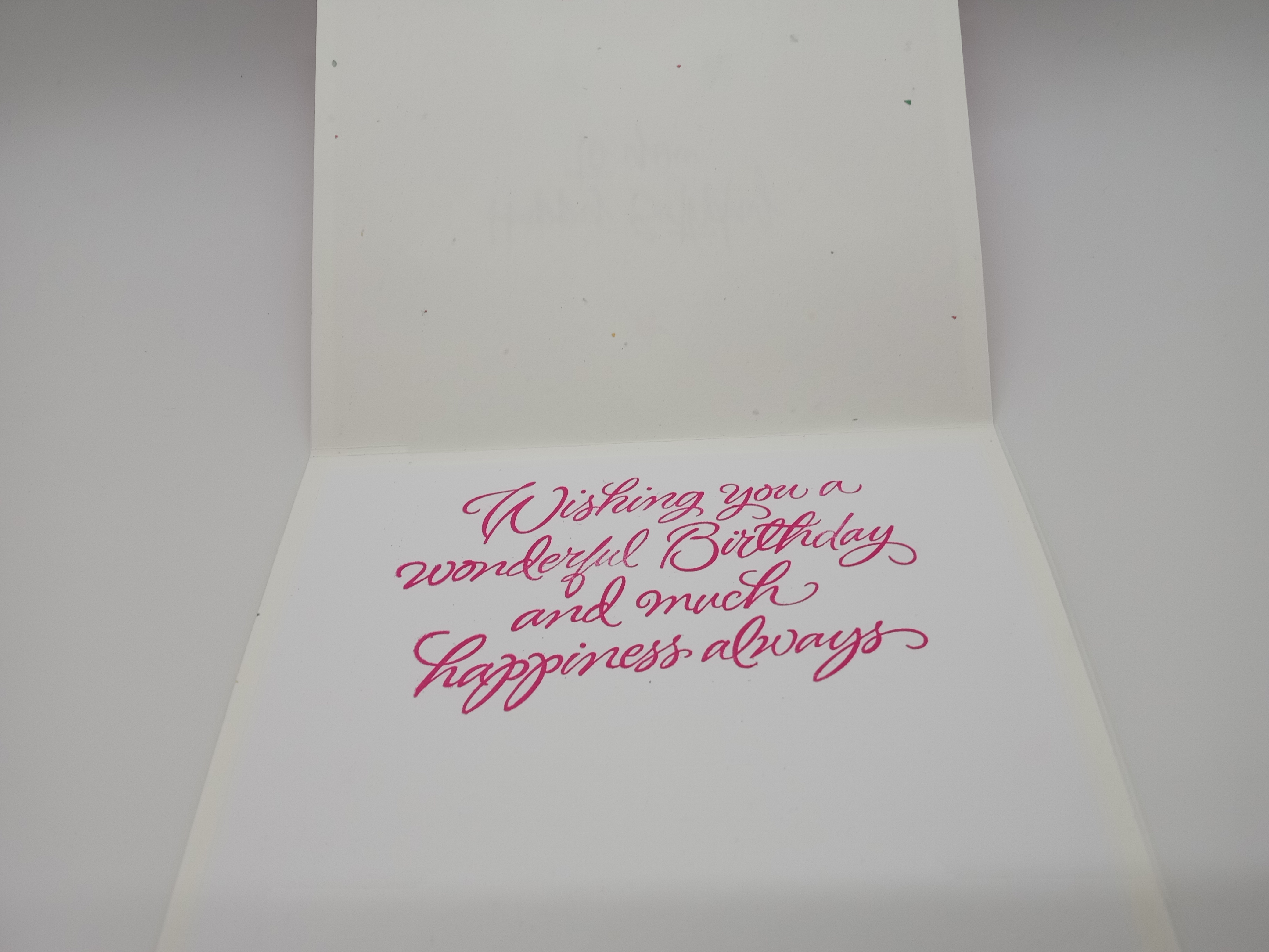 Star-Themed Birthday Card