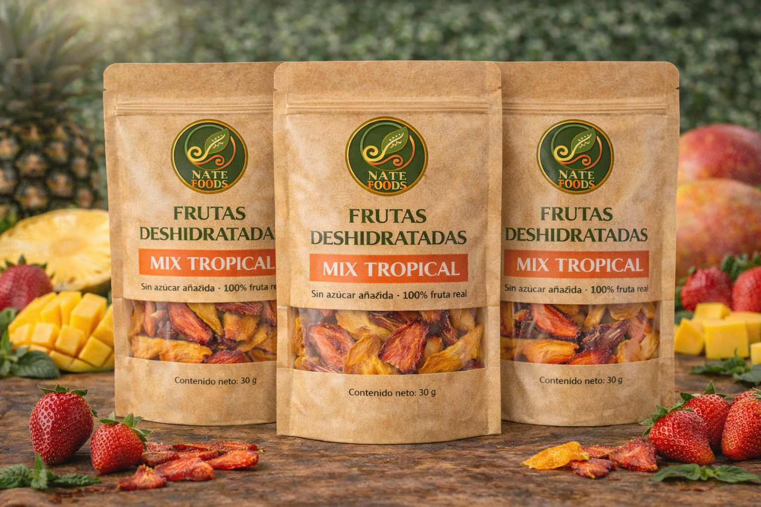 Frutas Deshidratadas Mix Tropical