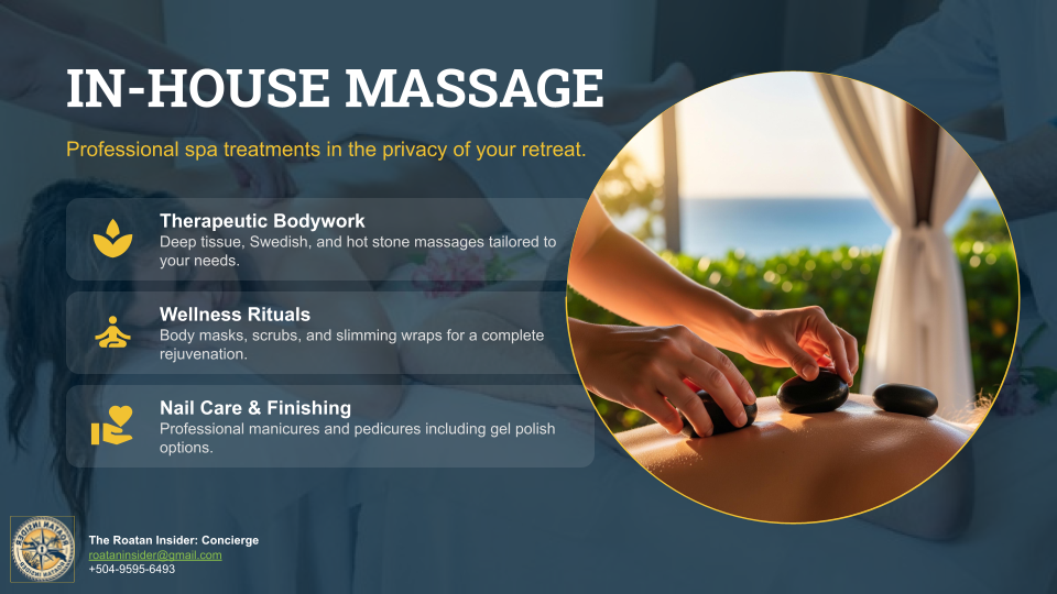 In-House Massage Booking